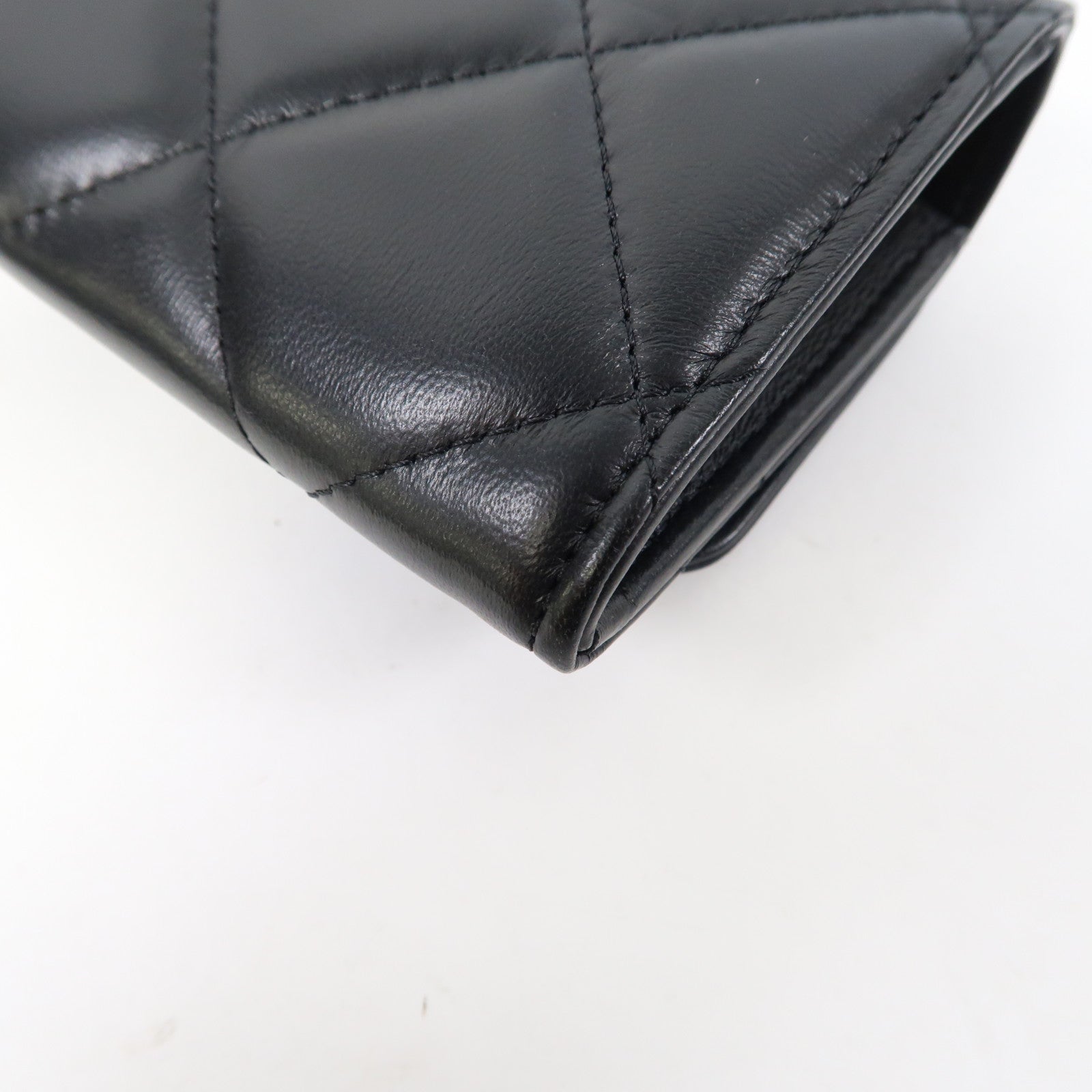 CHANEL 菱格羊皮皮革Chain Shoulder Bag金扣鏈帶肩背袋鏈帶肩背袋