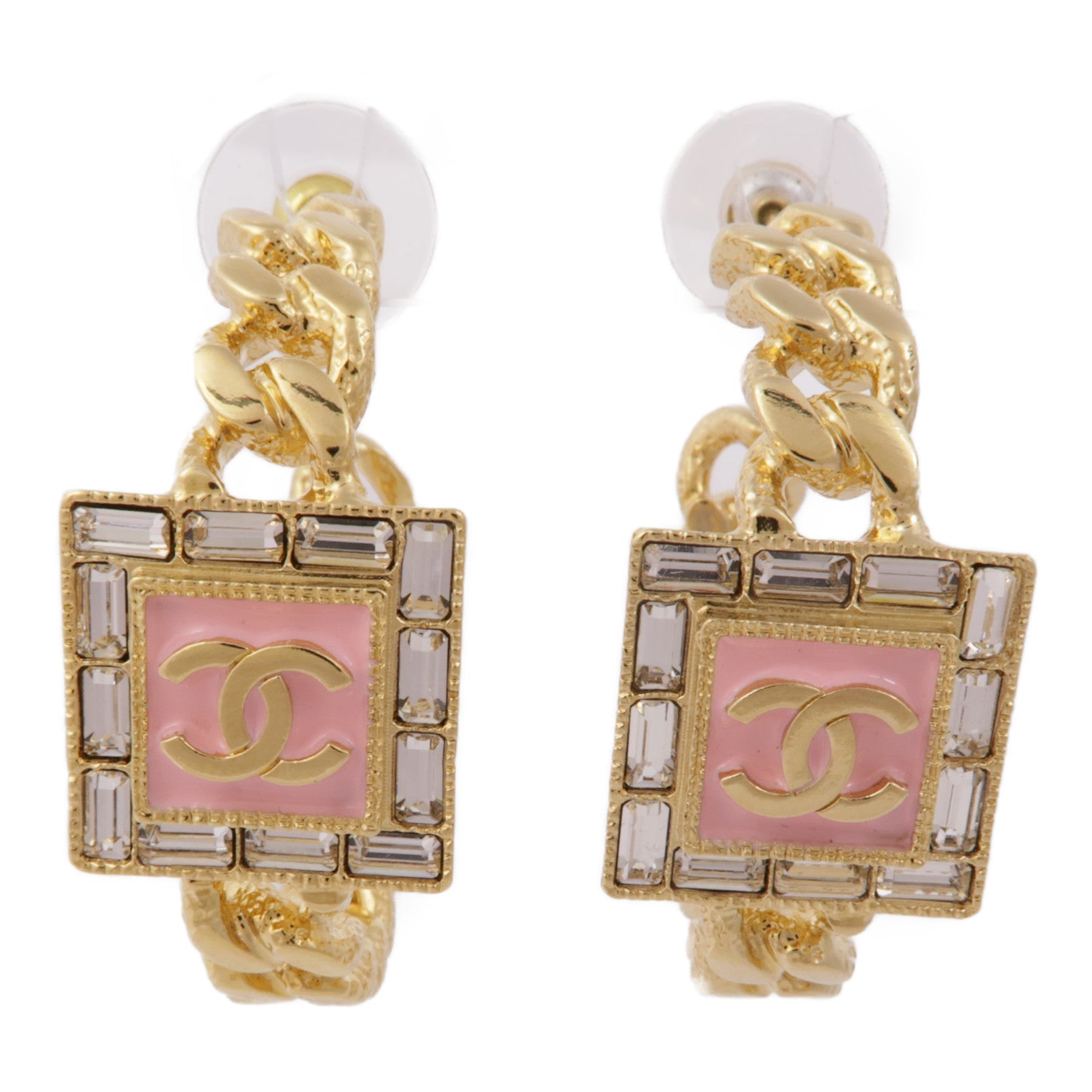 CHANEL 金屬/PVC Earrings耳環