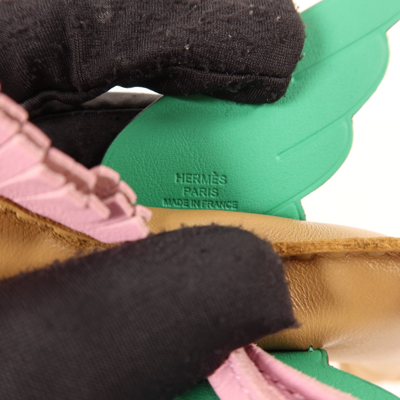 HERMES Milo皮革/Swift皮革Rodeo Pegase MM掛飾Mauve Sylvestre/Chai