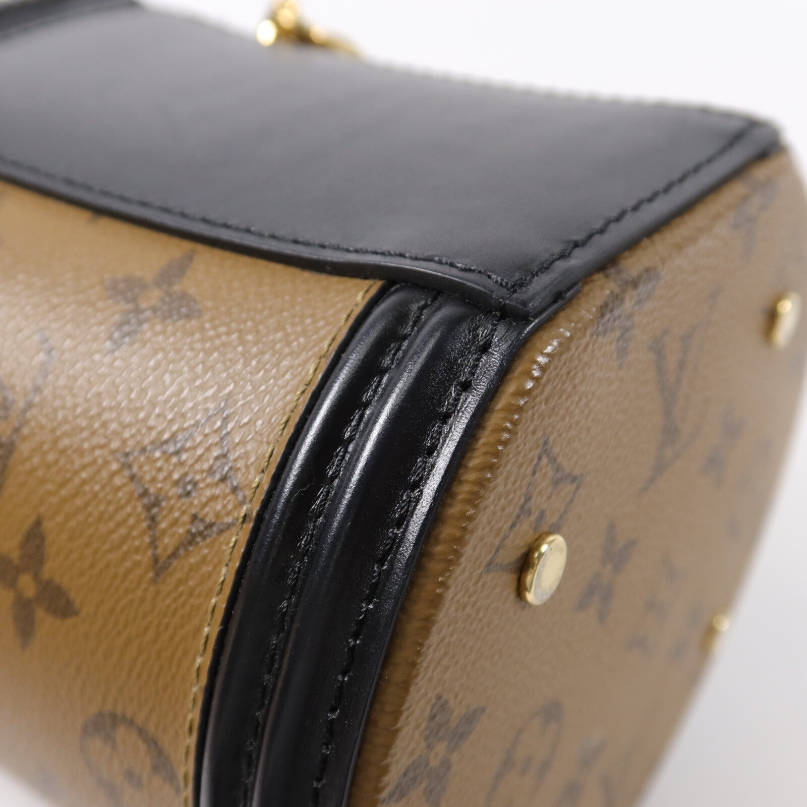 LOUIS VUITTON Monogram Reverse Cannes手挽肩背兩用袋