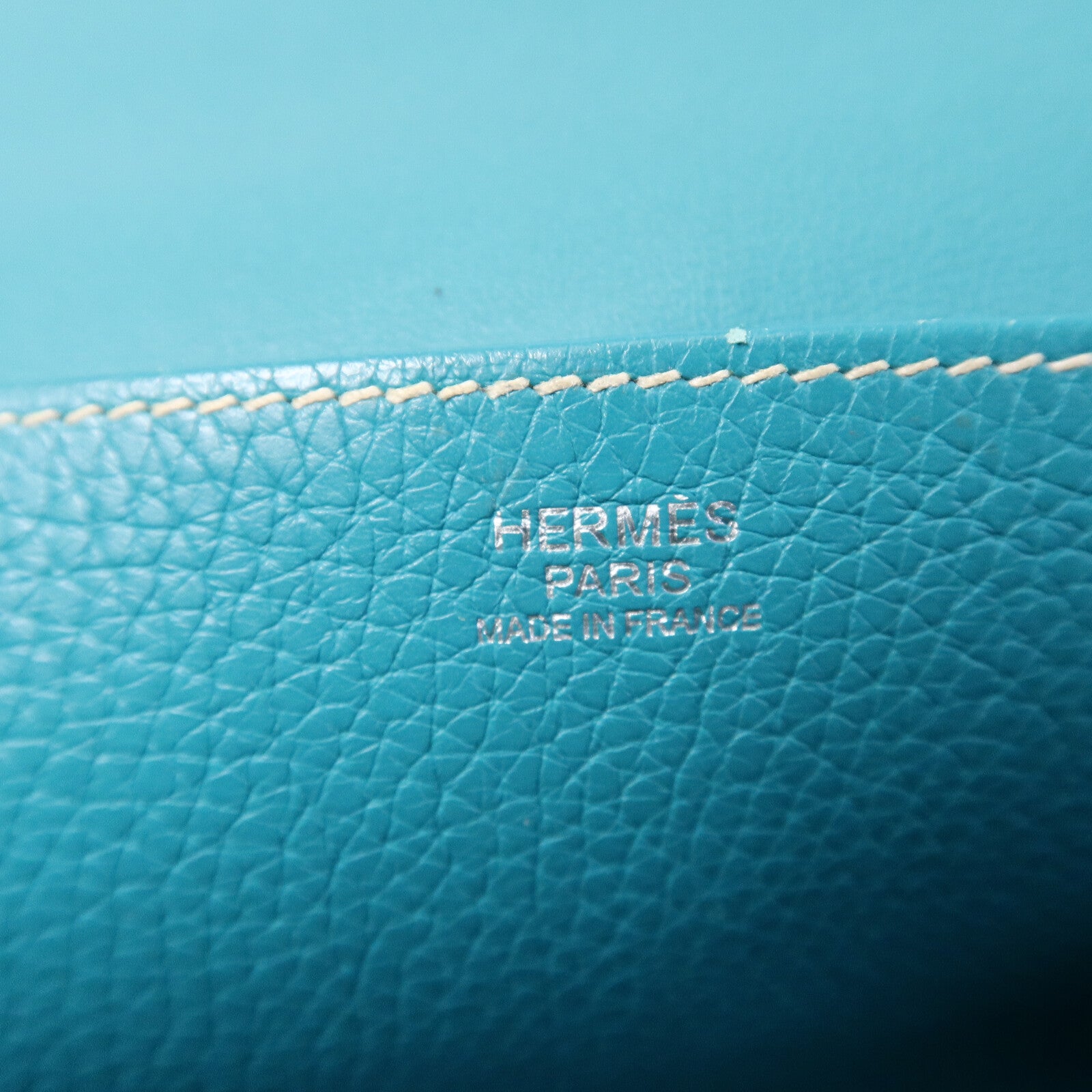 HERMES Clemence皮革Halzan 31手挽肩背兩用袋