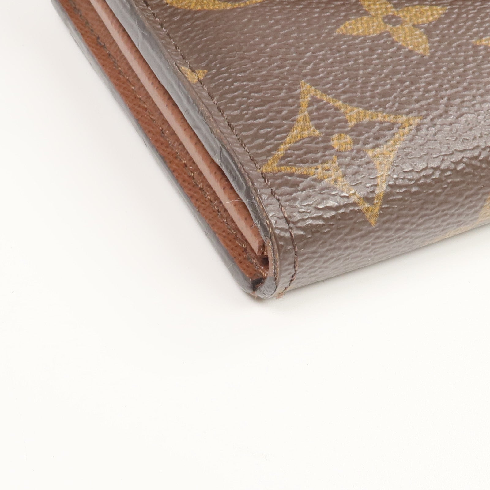 LOUIS VUITTON Monogram Sarah Wallet金扣長錢包