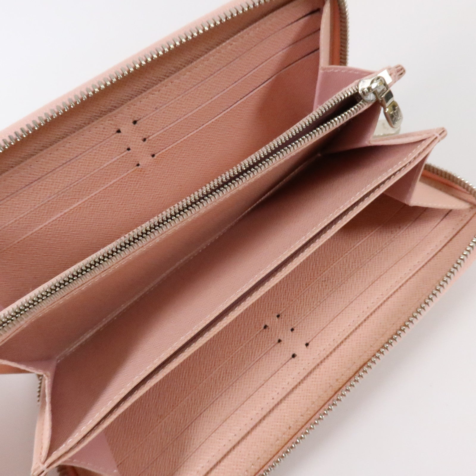 LOUIS VUITTON Epi Zippy Wallet銀扣長錢包