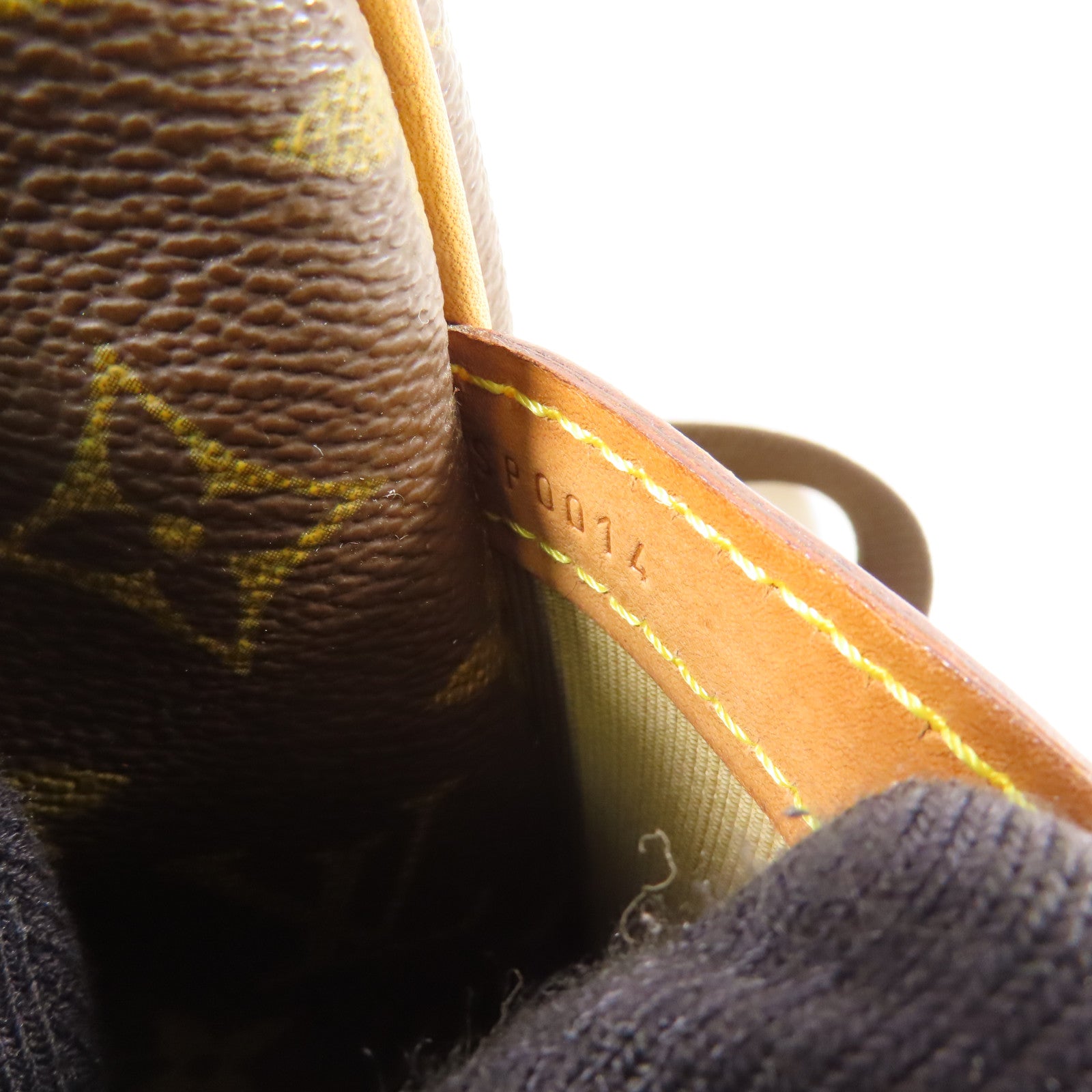 LOUIS VUITTON Monogram Reporter PM金扣肩背袋棕色