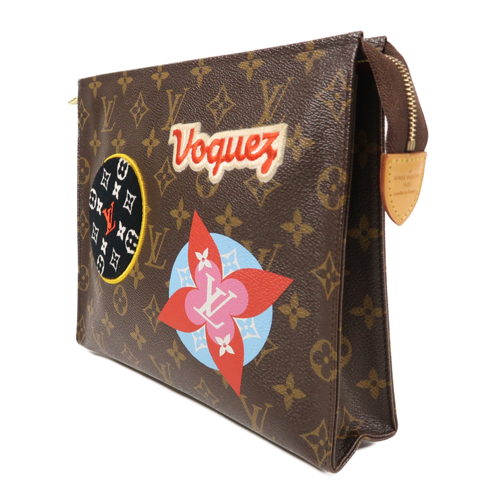 LOUIS VUITTON Monogram Toiletry Pouch 26金扣手拿包