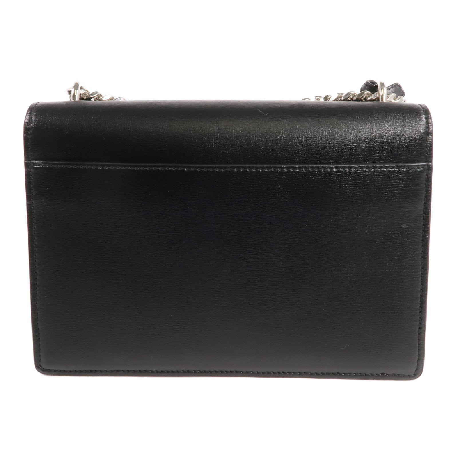 SAINT LAURENT 牛皮皮革Sunset Medium銀扣鏈帶肩背袋