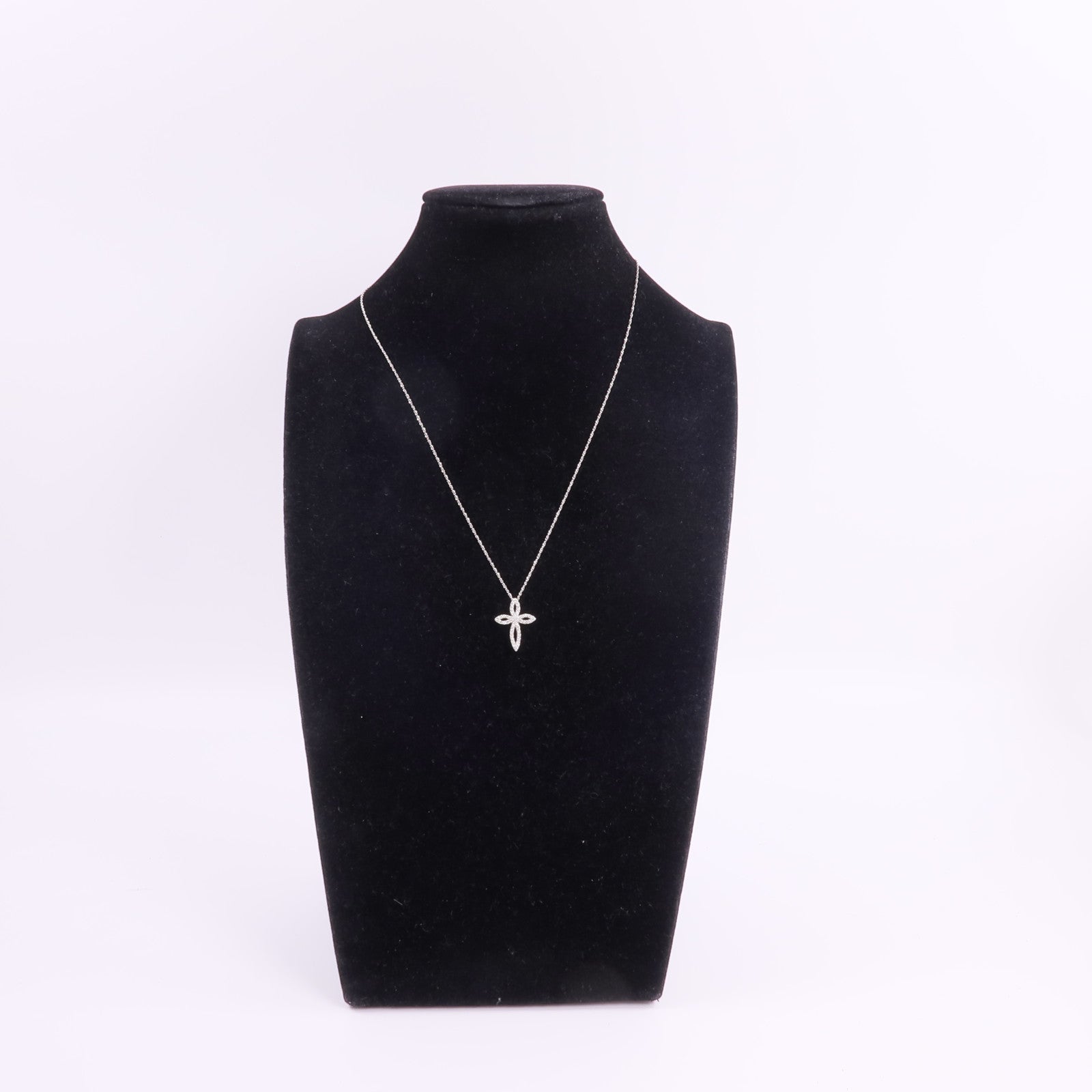 JEWELRY 18K白金Diamond Necklace鑽石項鍊