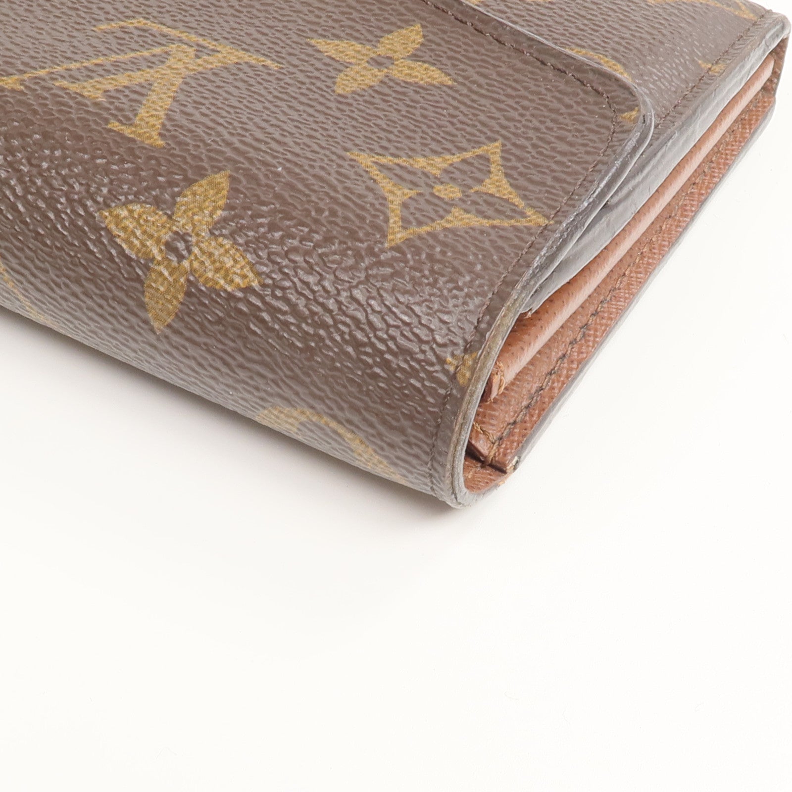 LOUIS VUITTON Monogram Sarah Wallet金扣長錢包