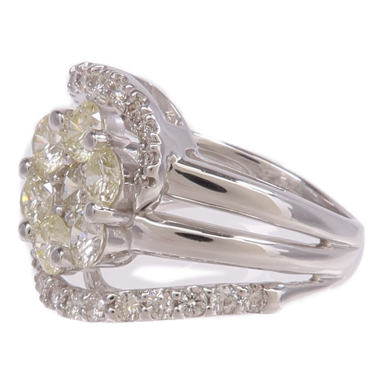 JEWELRY 18K白金Diamond Ring鑽石戒指