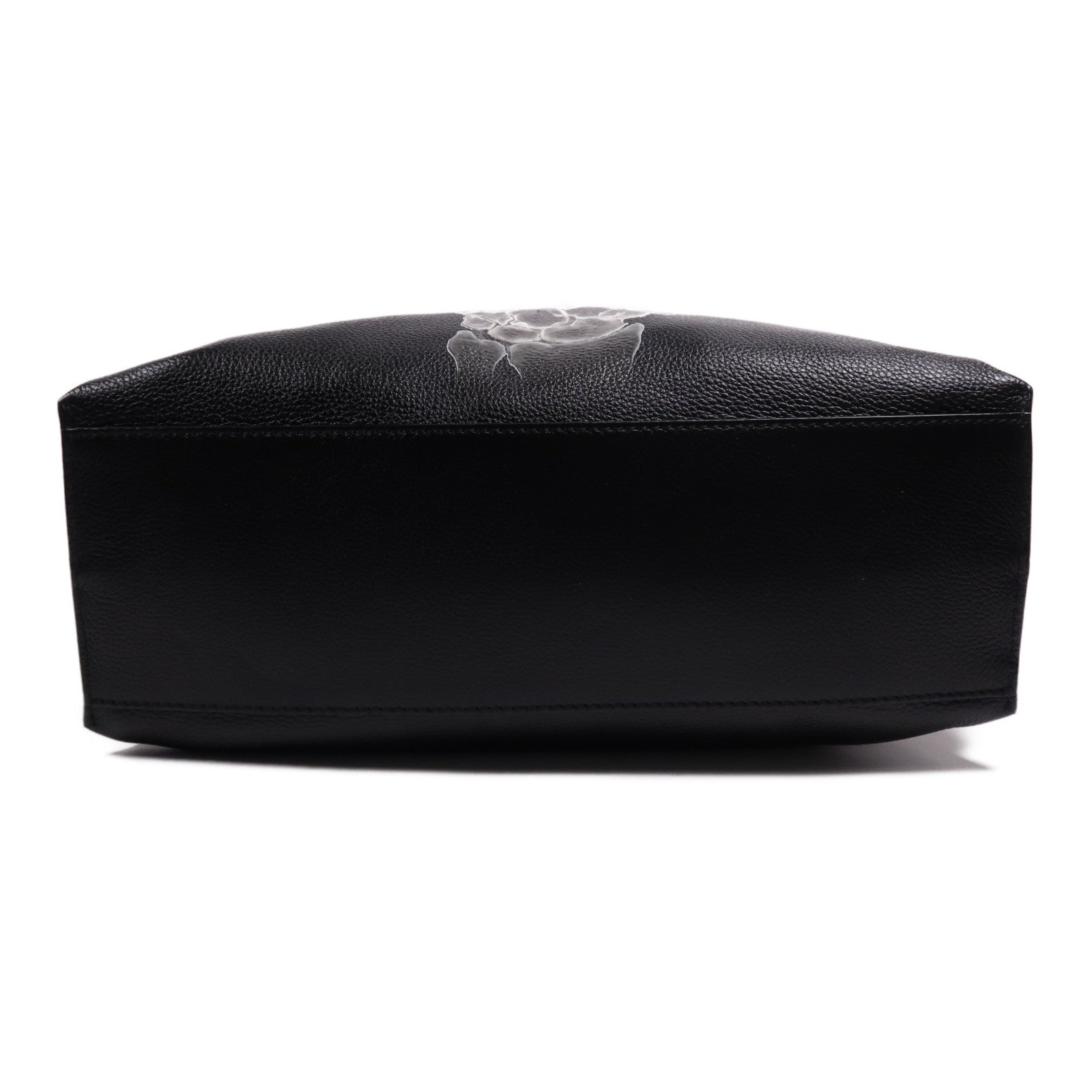 BALLY 牛皮皮革Shoulder Bag銀扣手挽袋