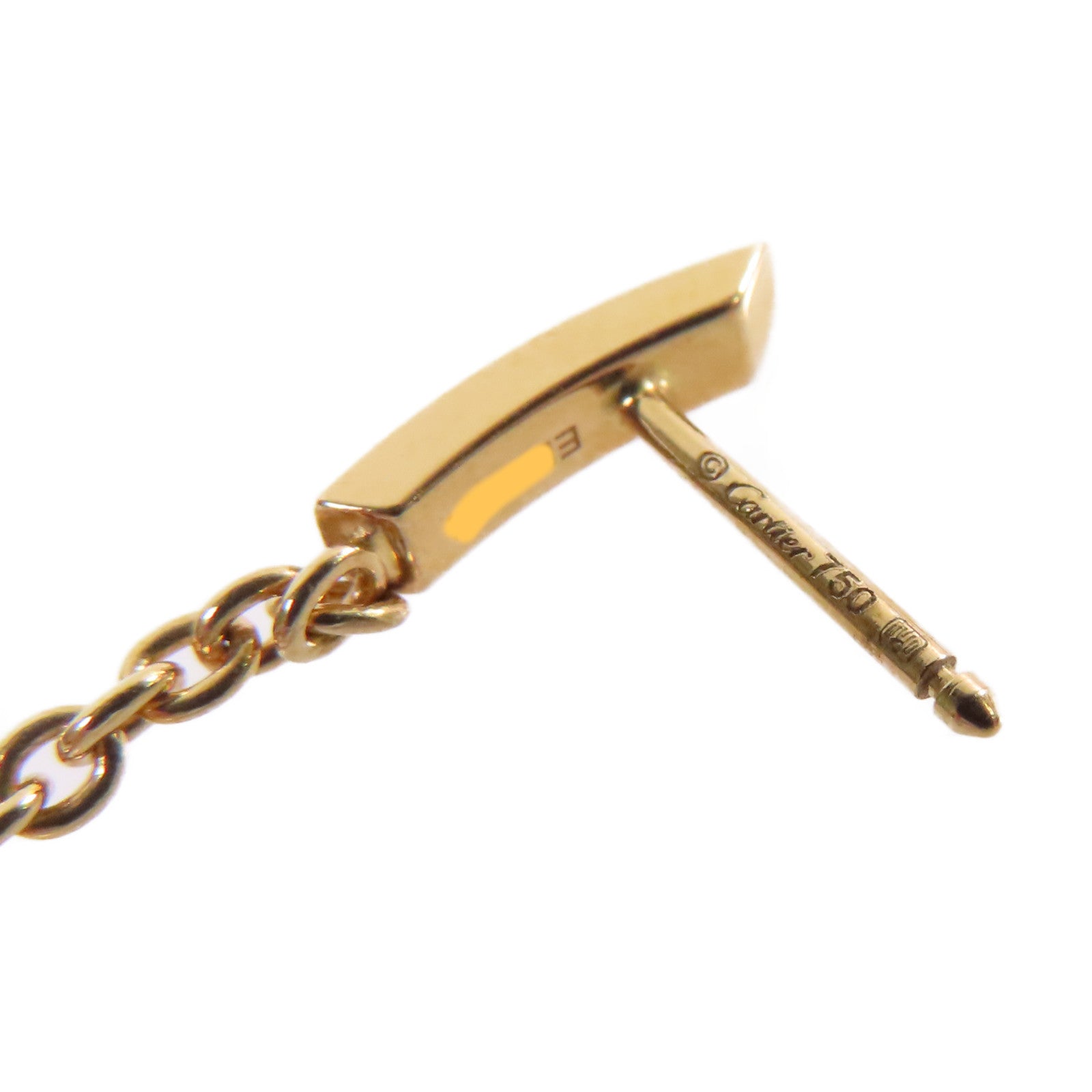 CARTIER 【激減優惠】18K玫瑰金Gold Chain and Heart Earrings耳環