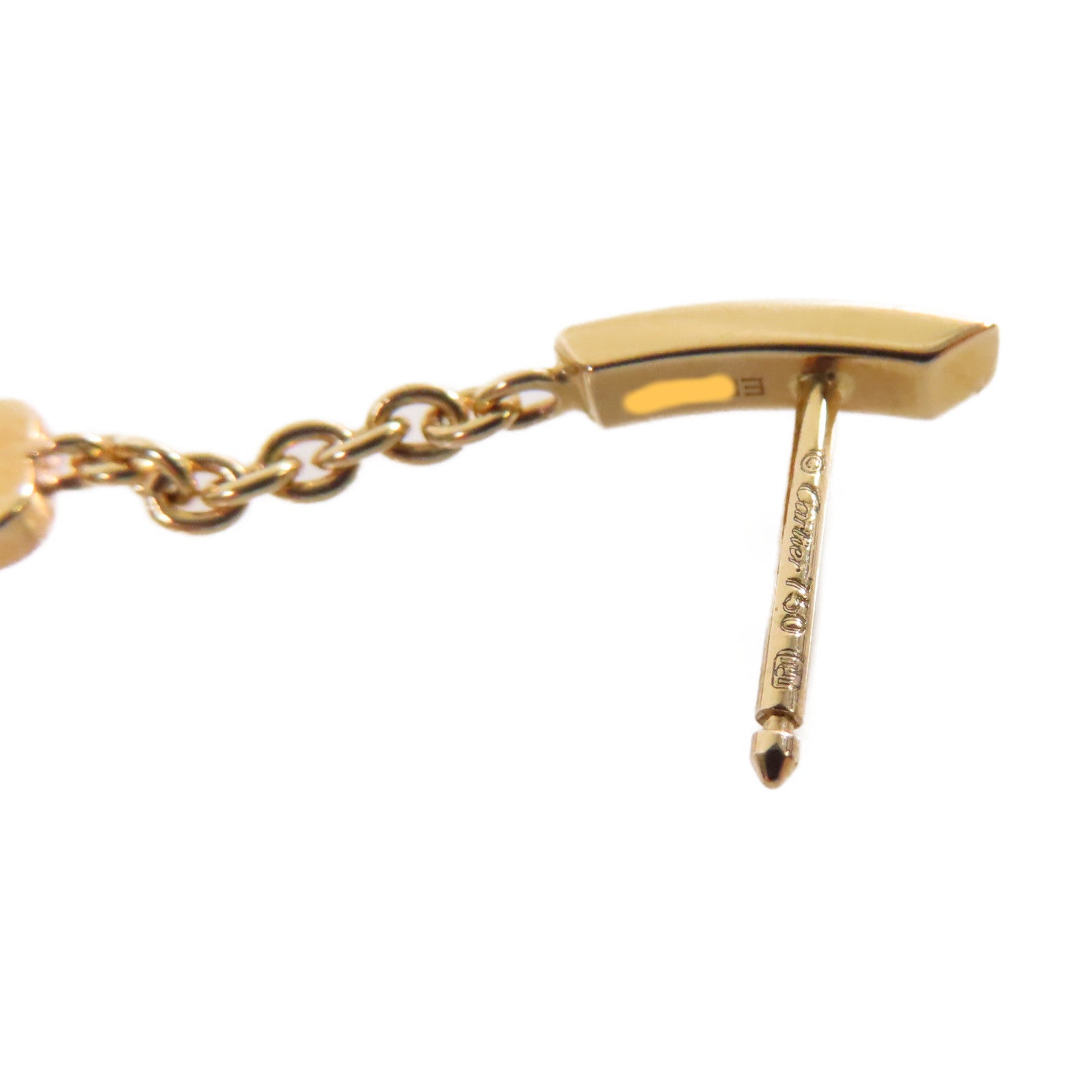 CARTIER 【激減優惠】18K玫瑰金Gold Chain and Heart Earrings耳環