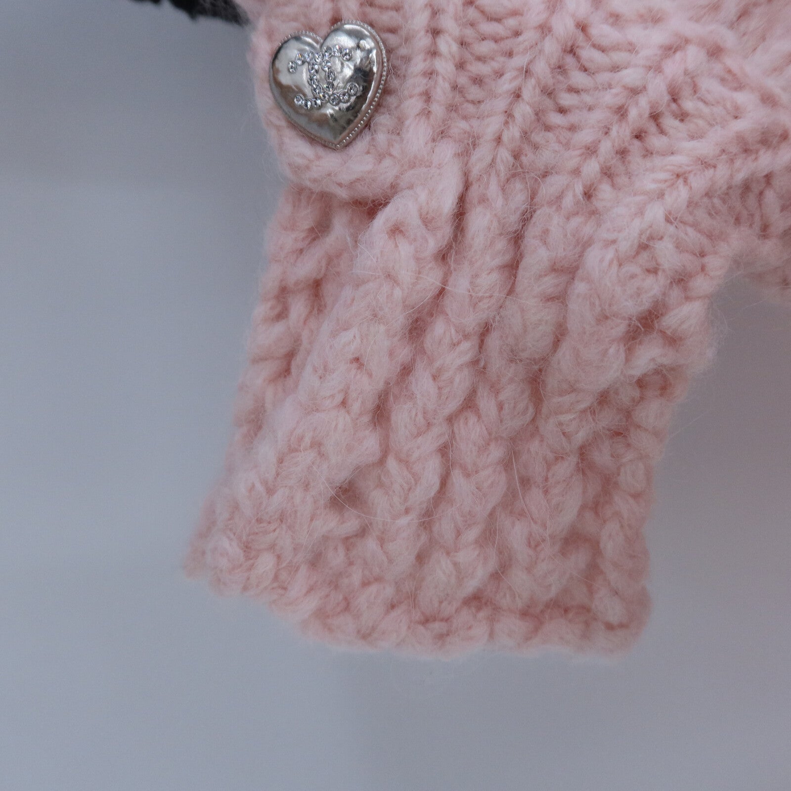 CHANEL Wool/Alpaca Long-Sleeve Knit Sweater針織