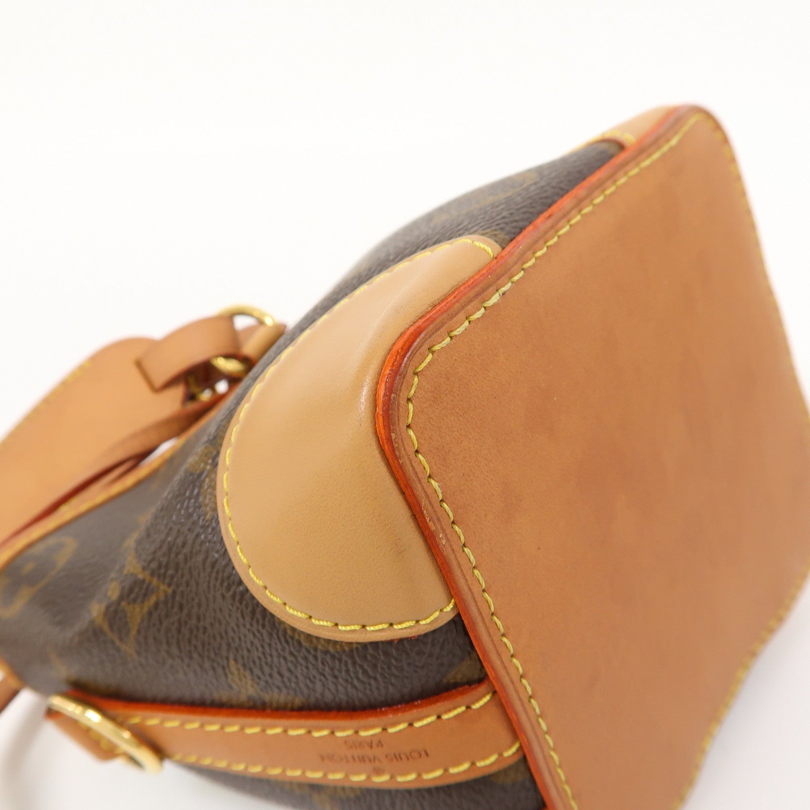 LOUIS VUITTON Monogram Noe Purse金扣肩背袋啡色
