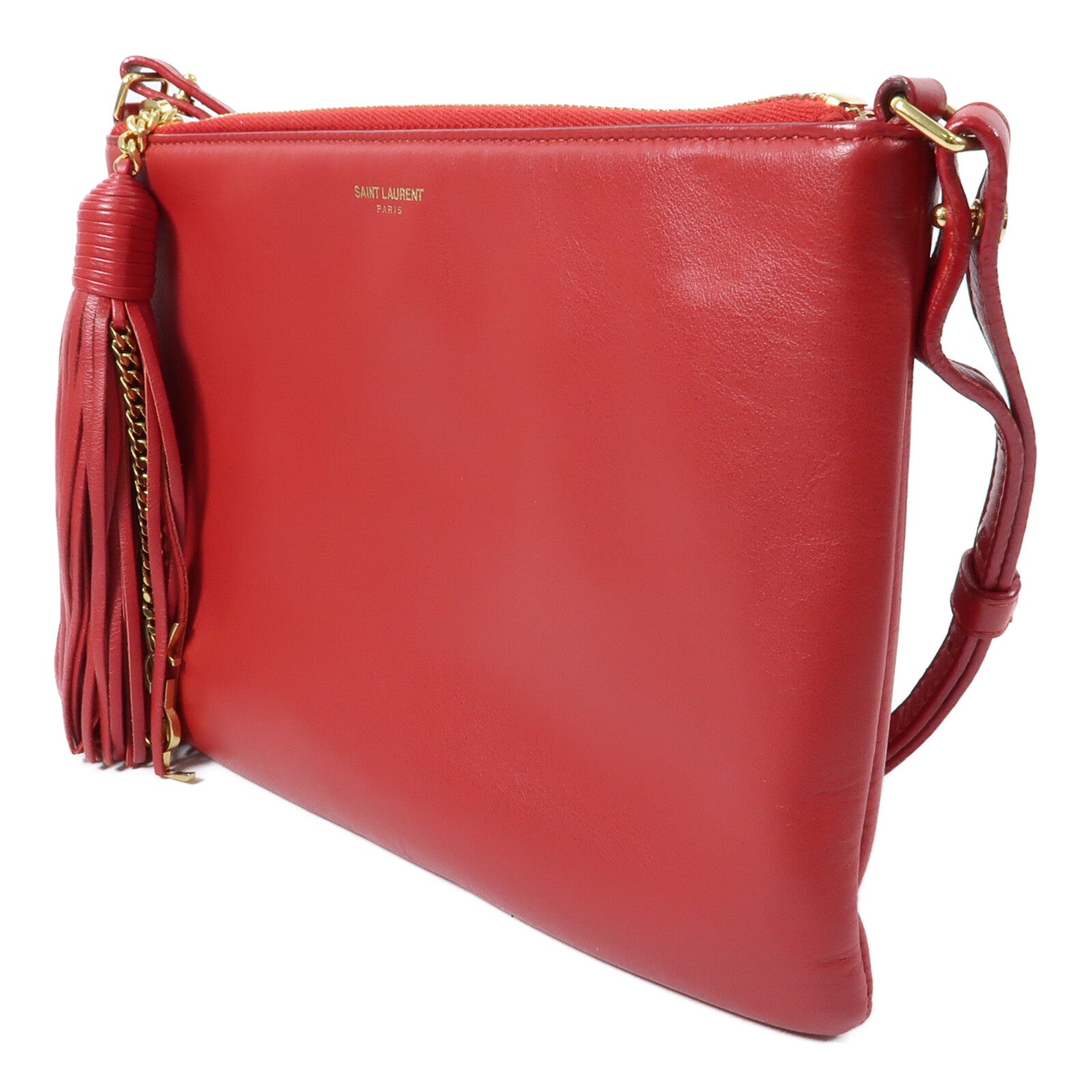 SAINT LAURENT 牛皮皮革Shoulder Bag肩背袋