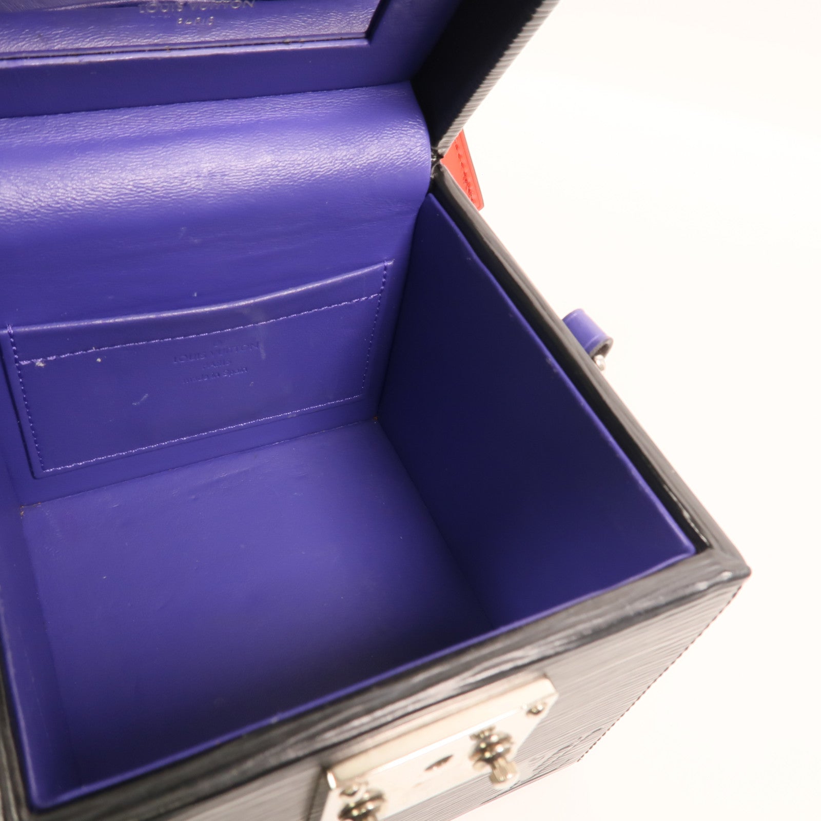 LOUIS VUITTON Epi Bleecker Box銀扣手挽袋