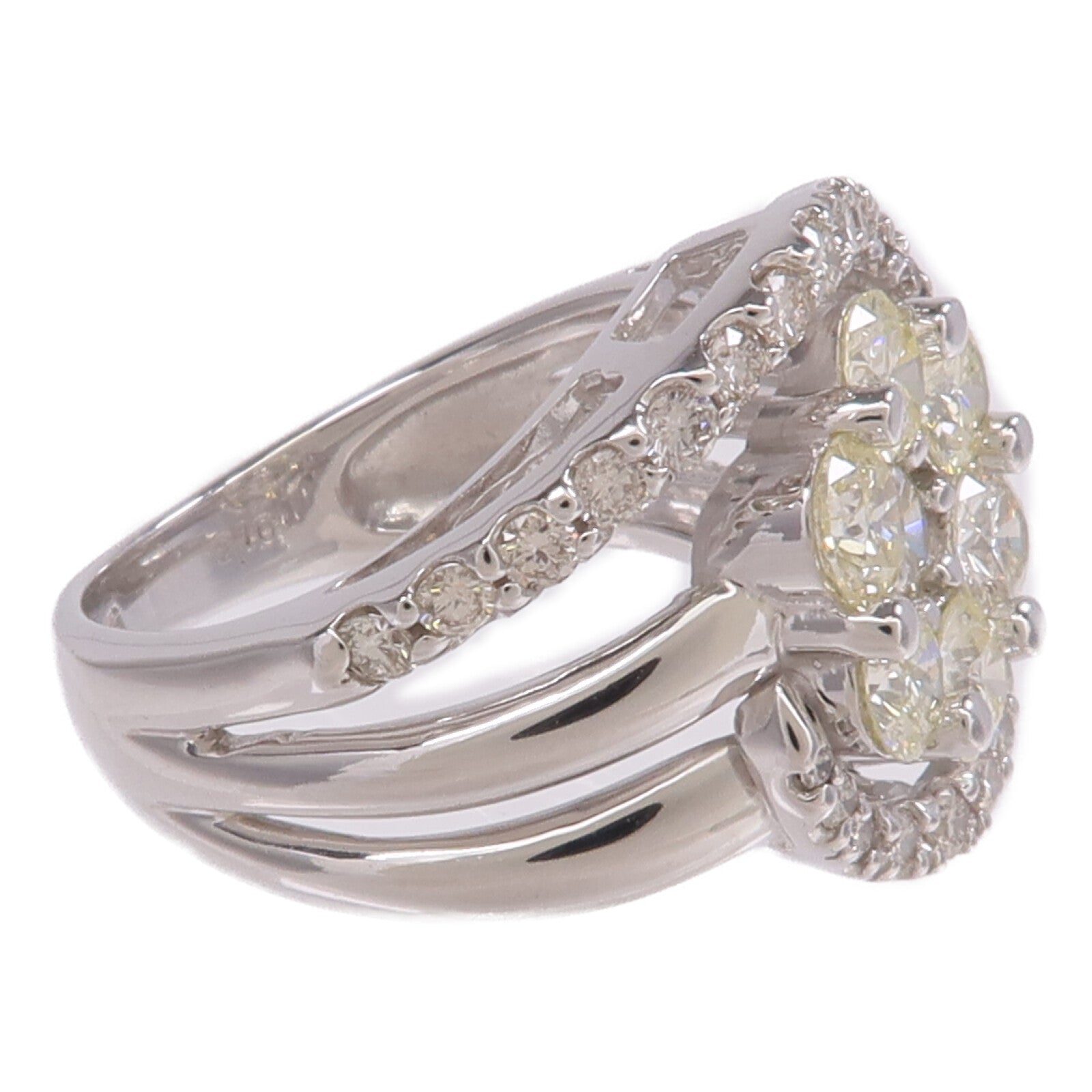JEWELRY 18K白金Diamond Ring鑽石戒指