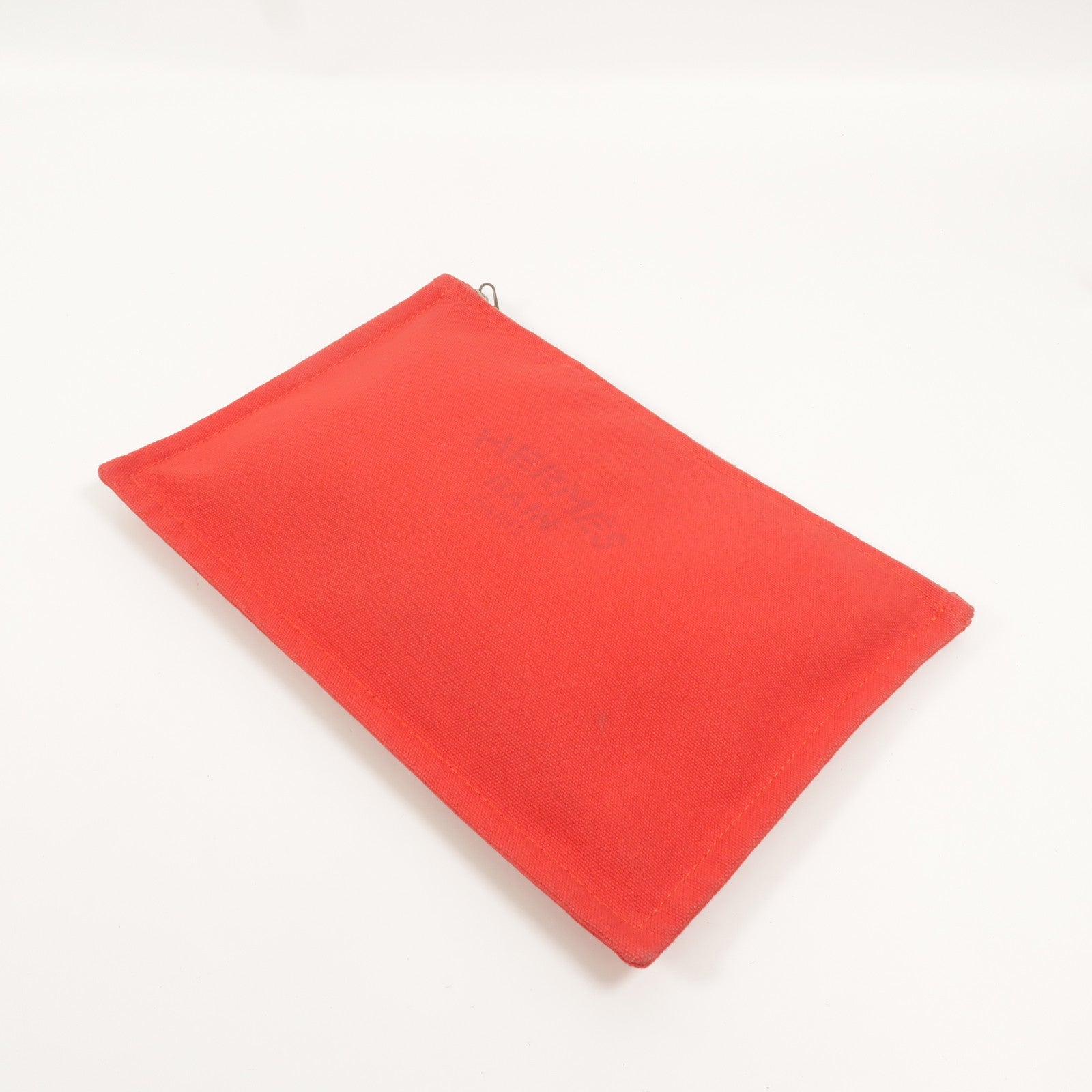 HERMES 帆布Yachting GM Pouch手拿包