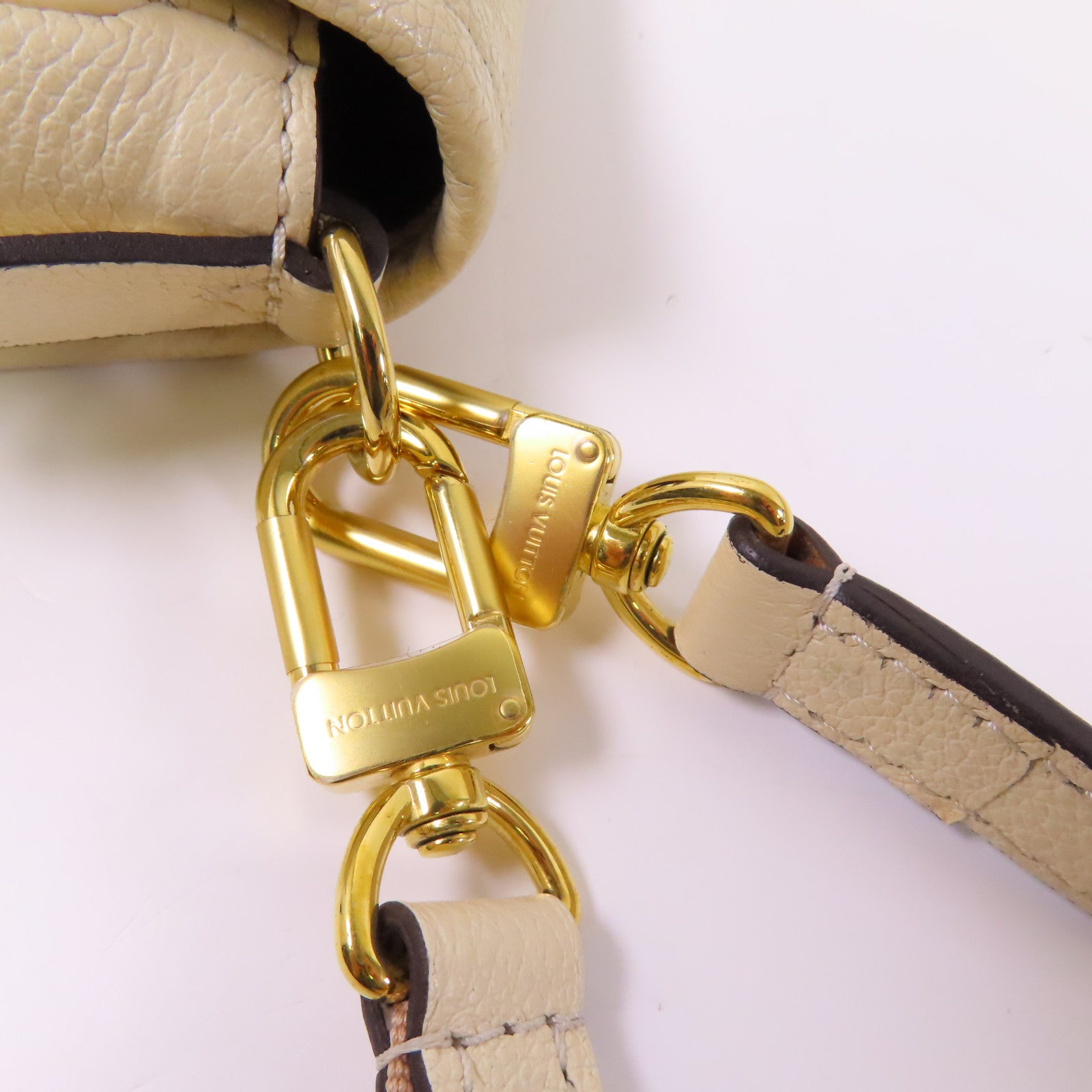 LOUIS VUITTON Monogram Empreinte Diane金扣手挽肩背兩用袋