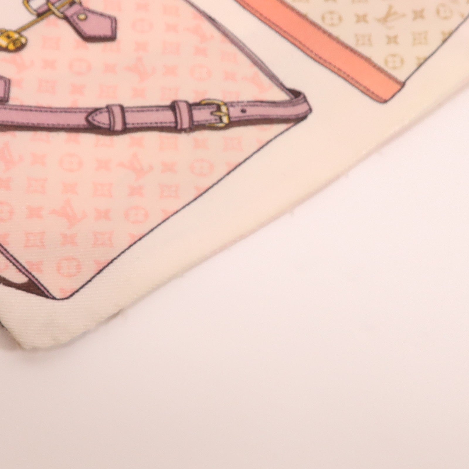 LOUIS VUITTON 絲質Scarf絲巾