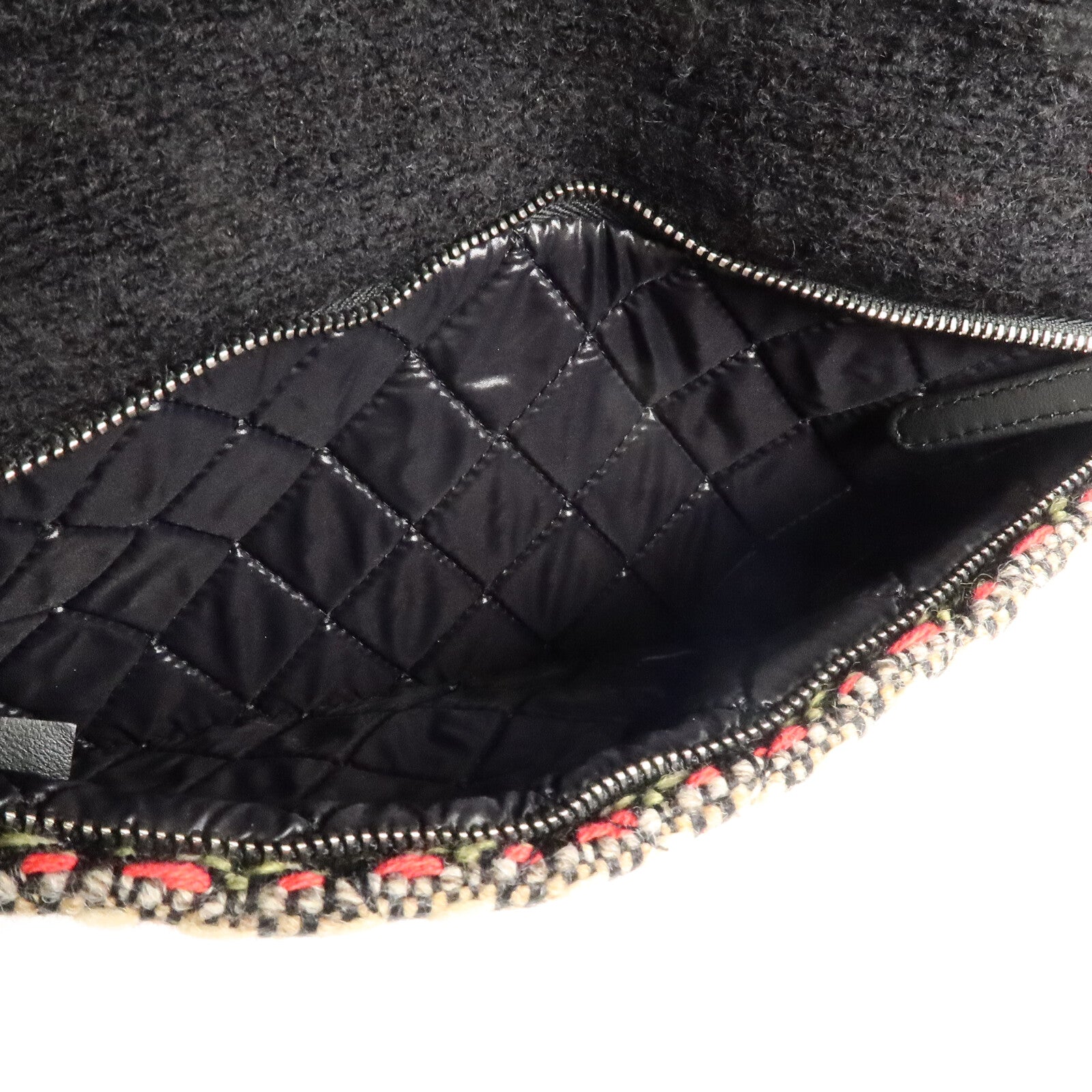 CHANEL Tweed Pouch手拿包