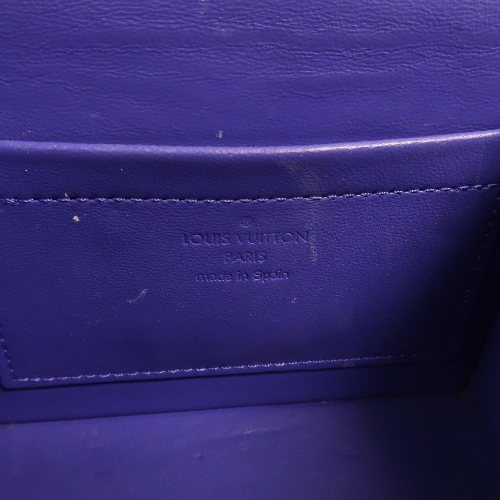 LOUIS VUITTON Epi Bleecker Box銀扣手挽袋