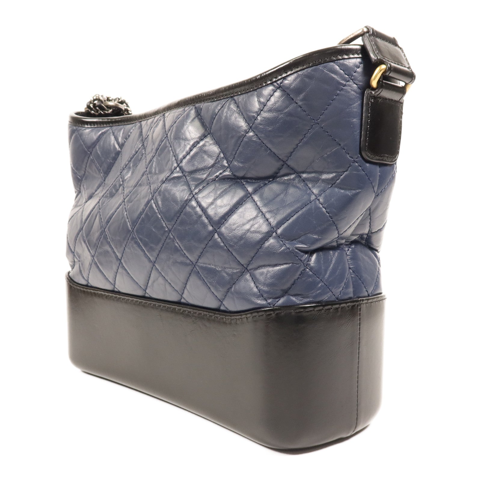 CHANEL 羊皮皮革Gabrielle Medium鏈帶肩背袋