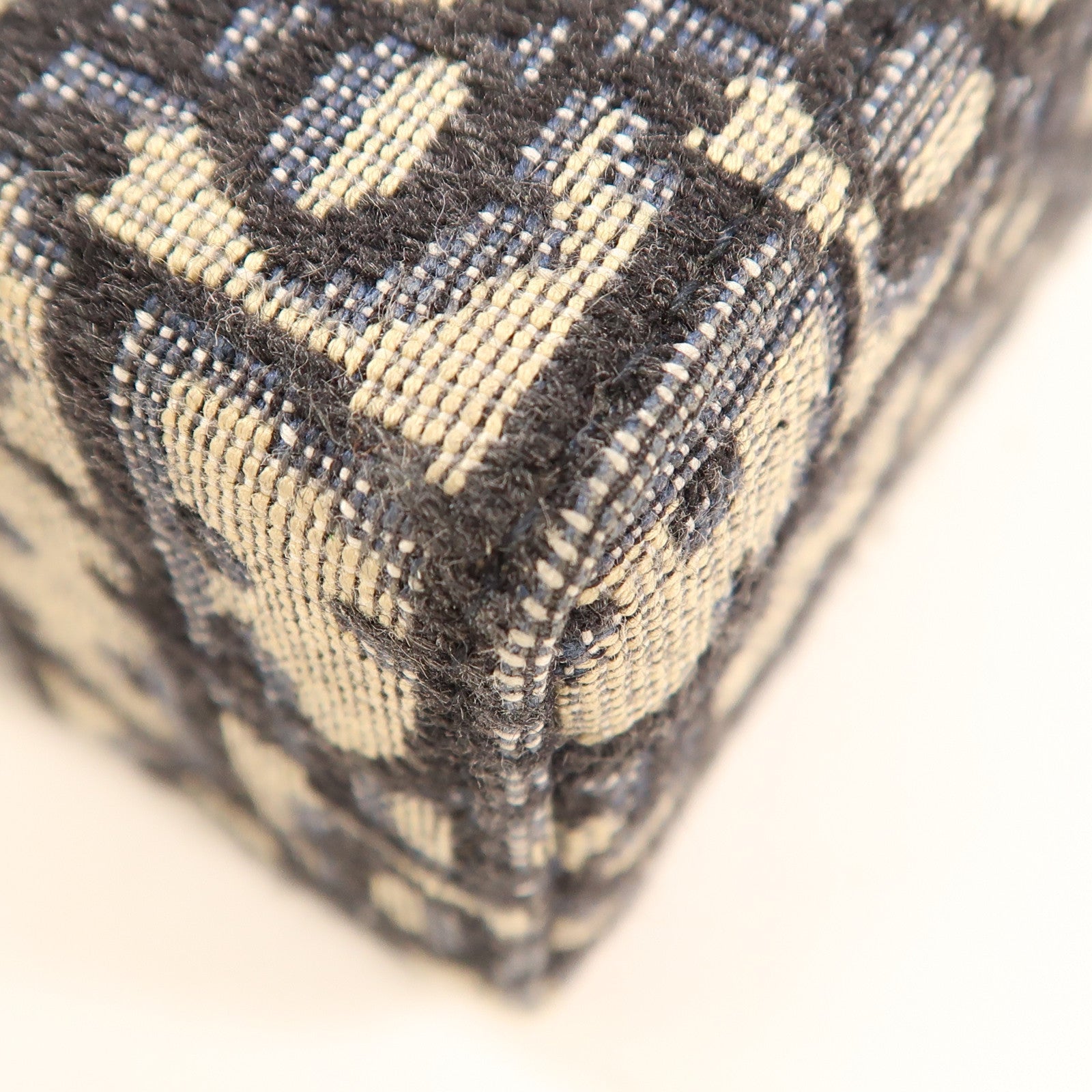 Dior 帆布/牛皮皮革Montaigne 30金扣肩背袋