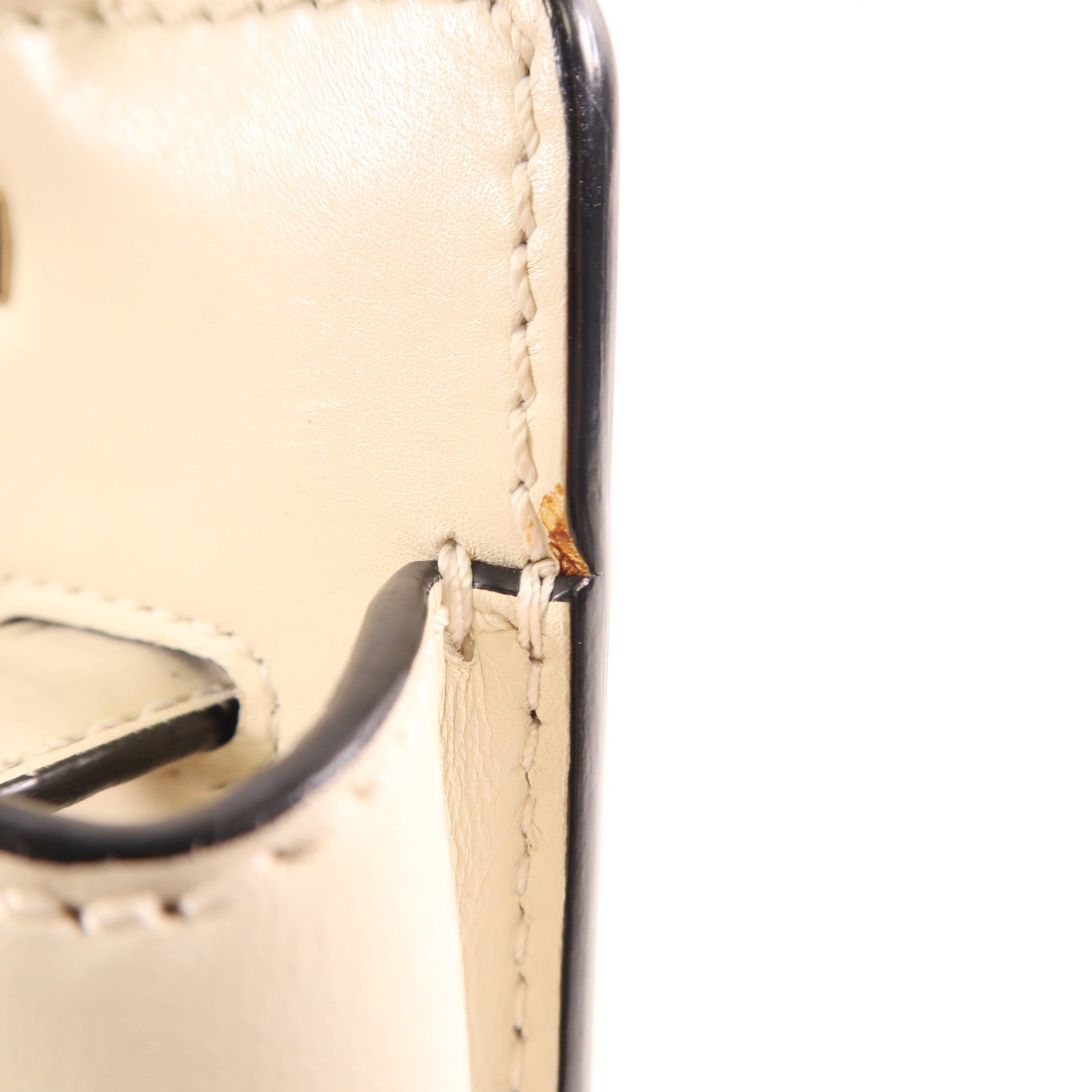 Valentino GHW Joylock Shoulder Bag 2Way Calfskin Leather White