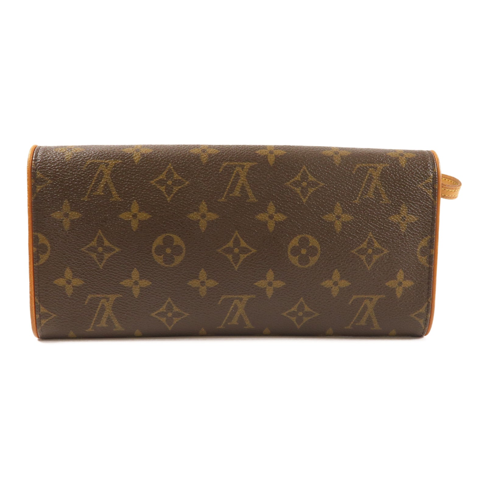 LOUIS VUITTON Monogram Pochette Twin GM金扣肩背袋