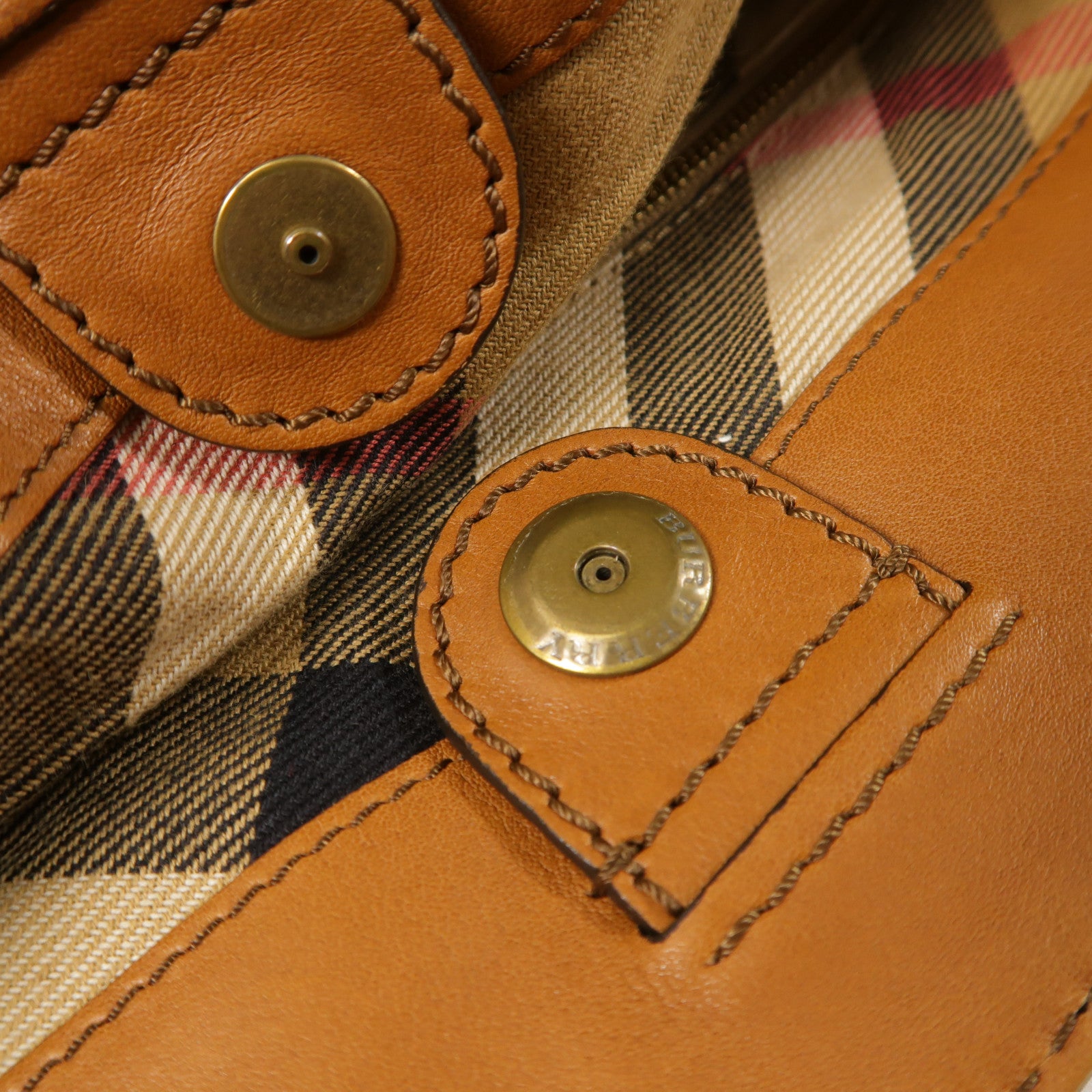 BURBERRY 牛皮皮革Tote Bag肩背袋