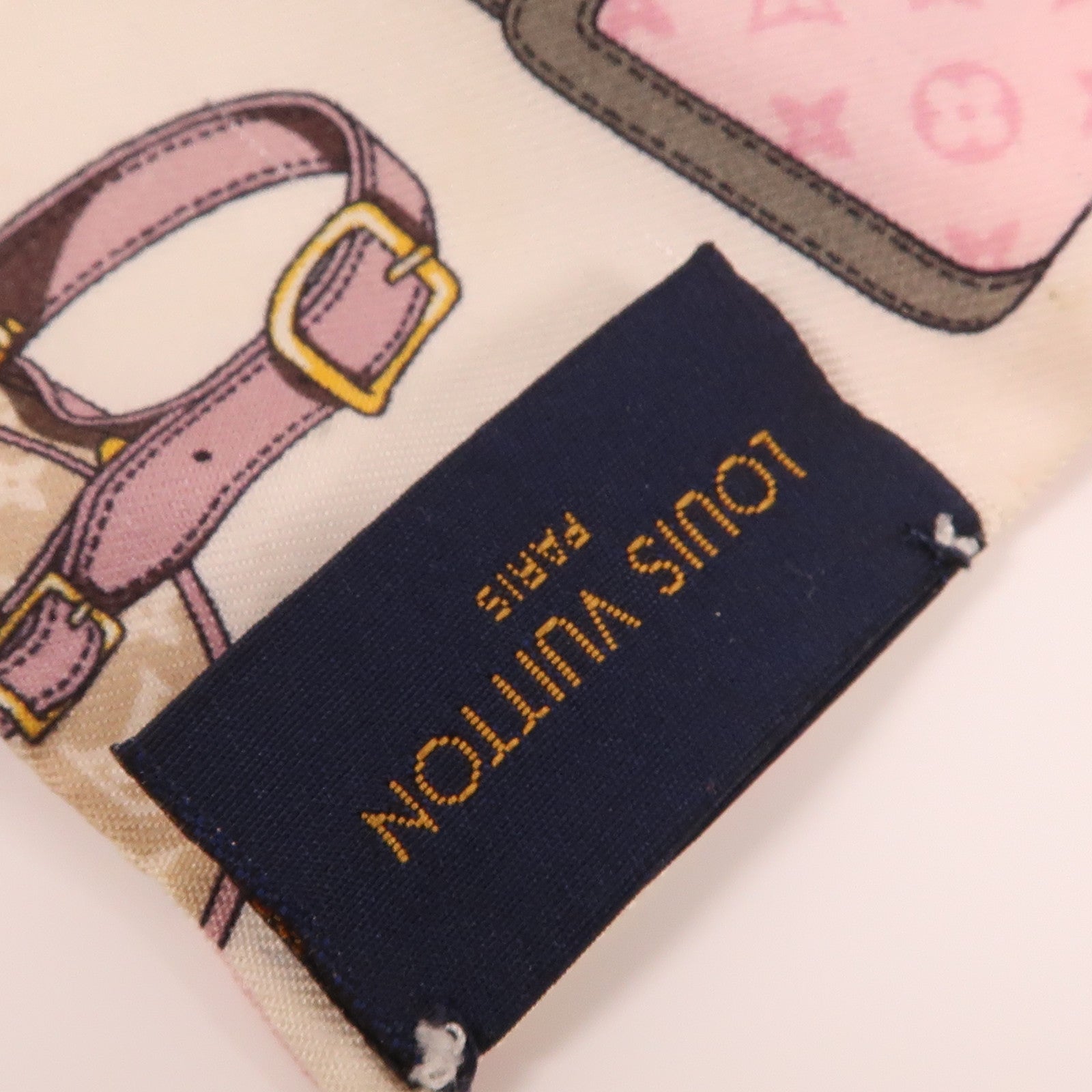 LOUIS VUITTON 絲質Scarf絲巾