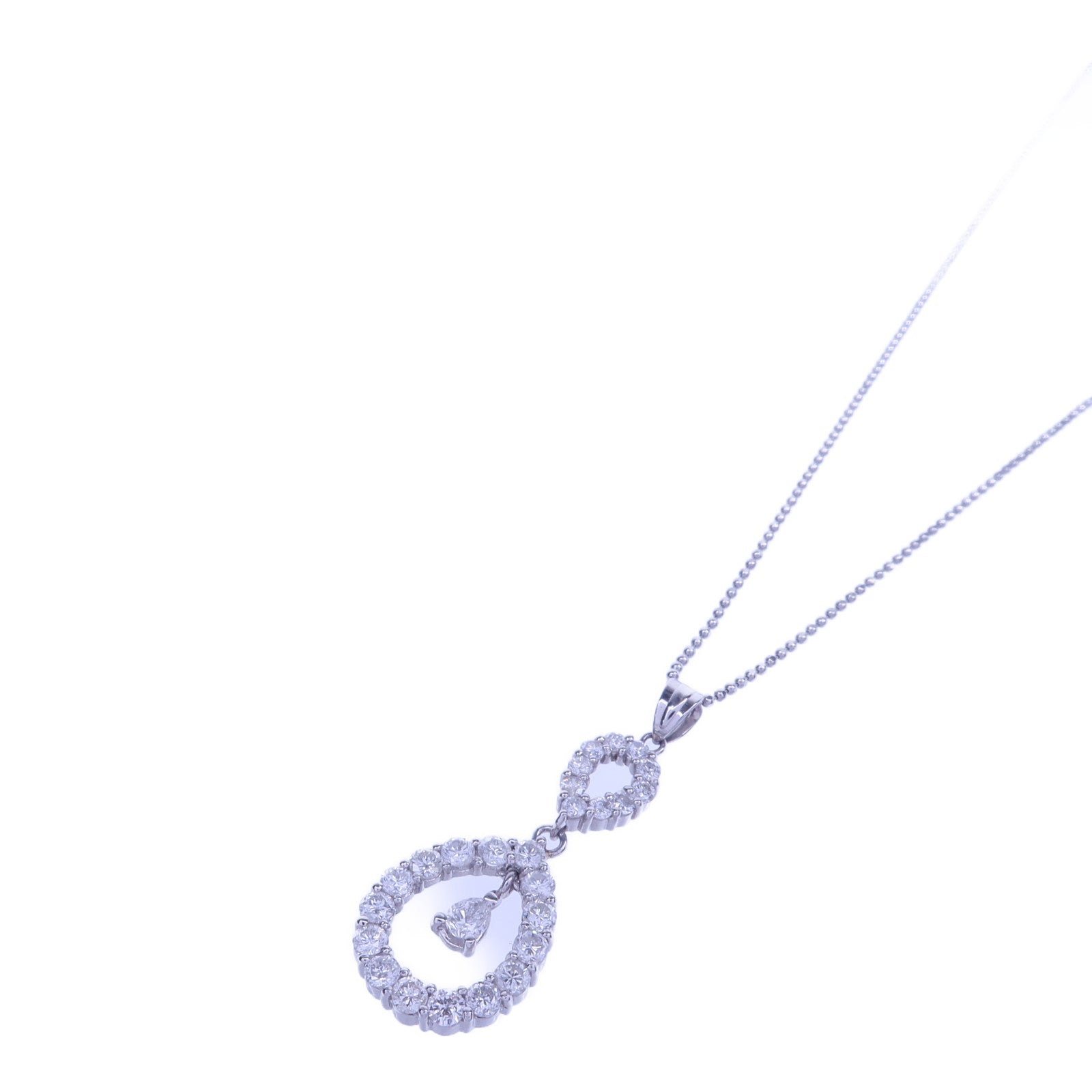 JEWELRY PT850/PT900鉑金Diamond Necklace鑽石項鍊