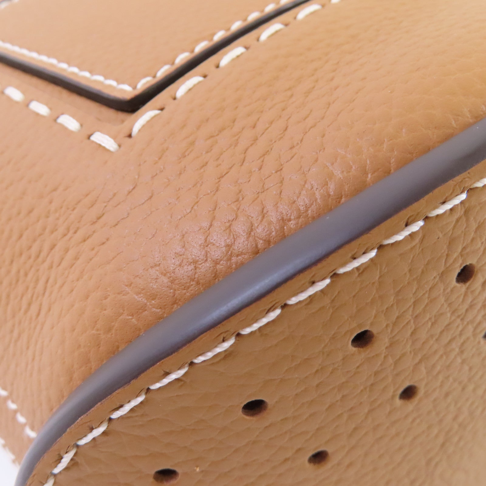SELECTION 【激減優惠】Delvaux Pin Mini Bucket Surpique Hand Bag金扣手挽袋