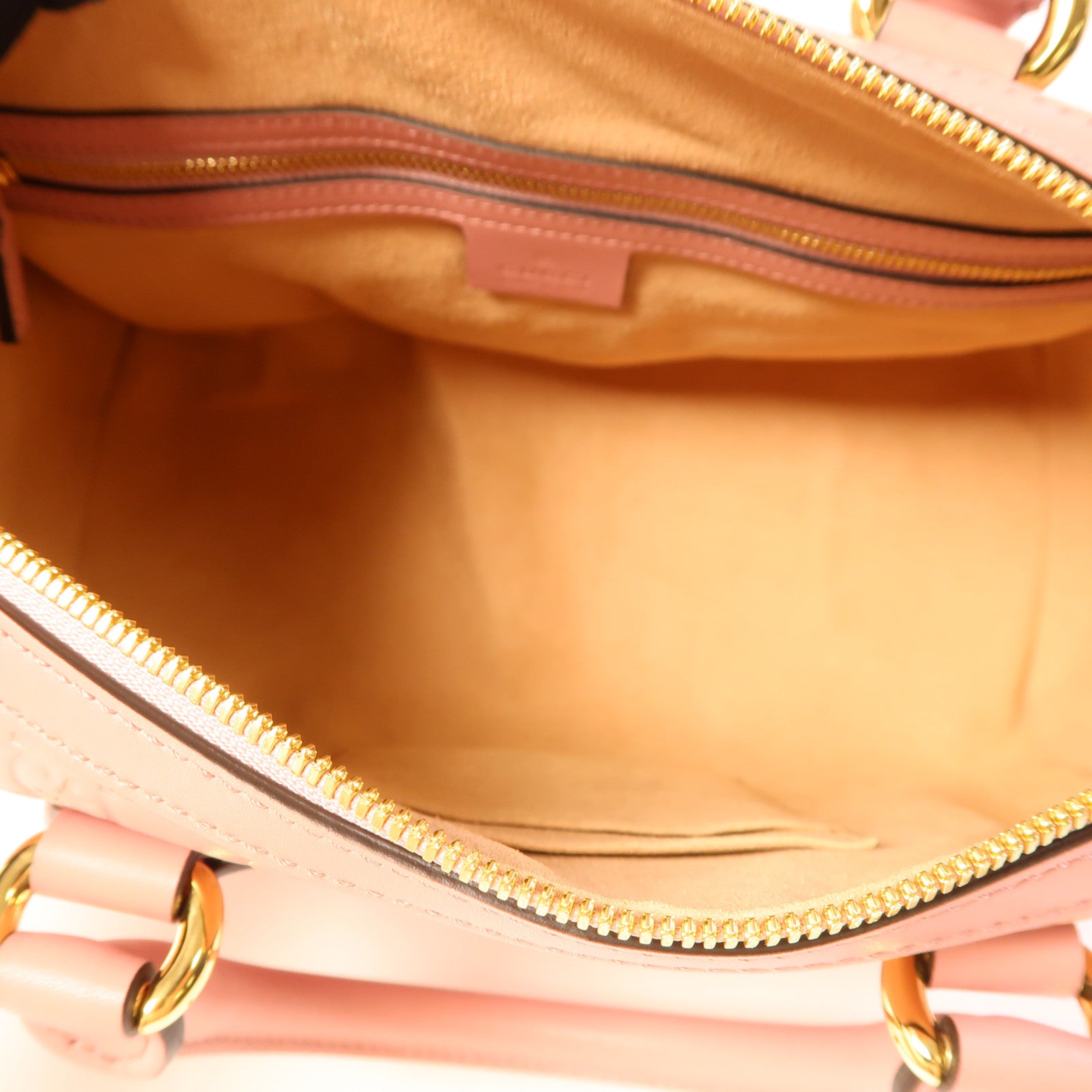 GUCCI 皮革Boston Bag金扣手挽肩背兩用袋