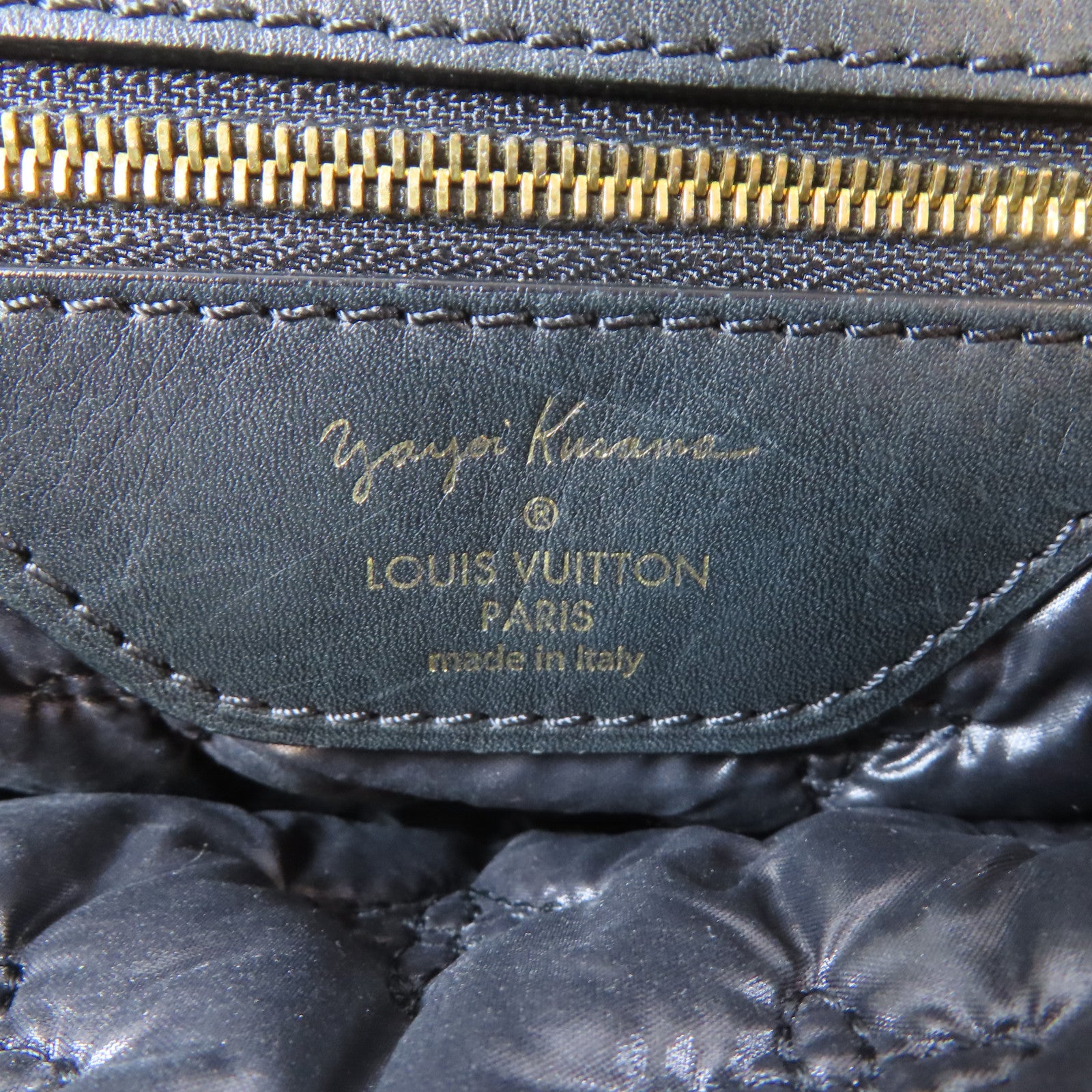 LOUIS VUITTON Monogram Satin Lockit金扣手挽袋黑色