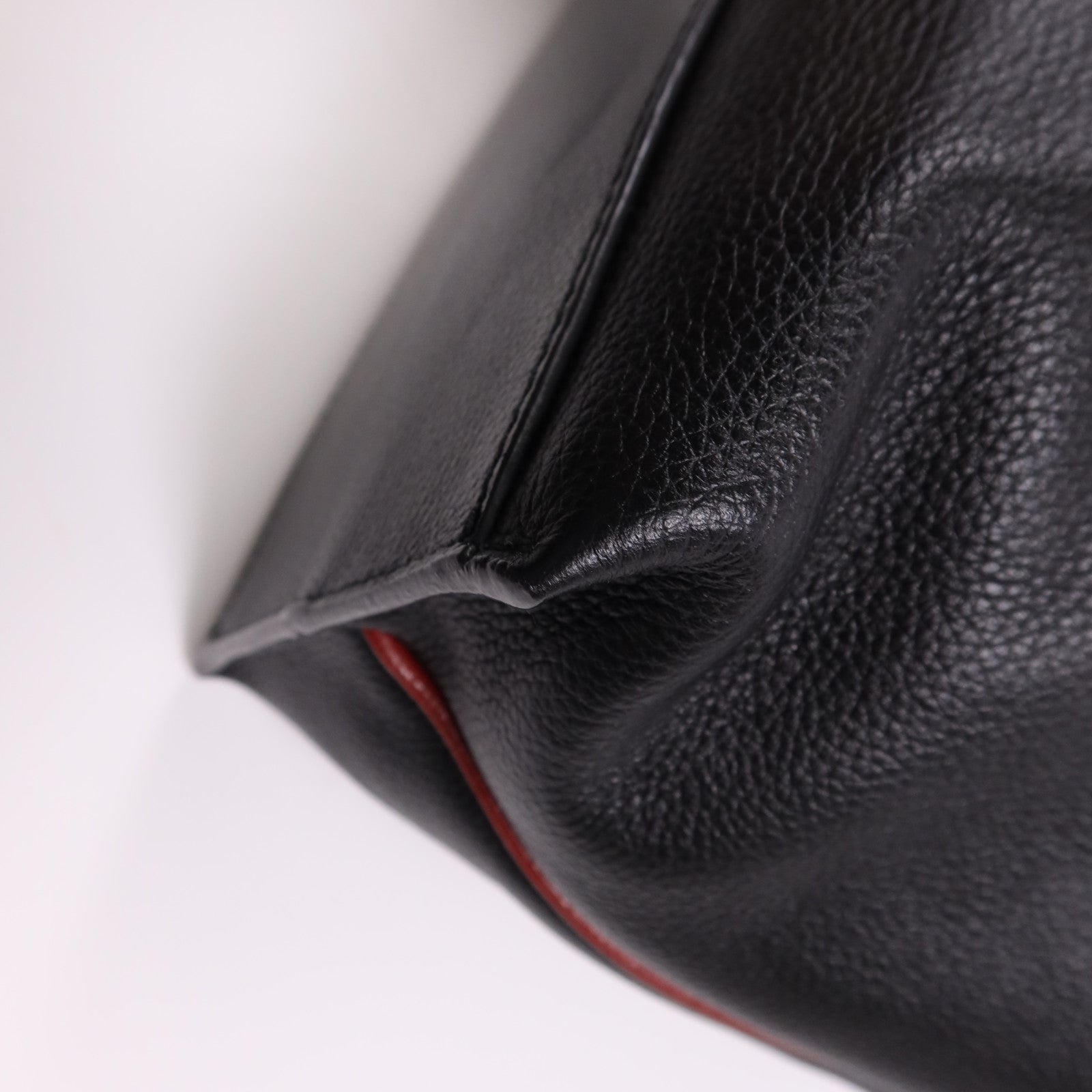 BALLY 牛皮皮革Shoulder Bag銀扣手挽袋