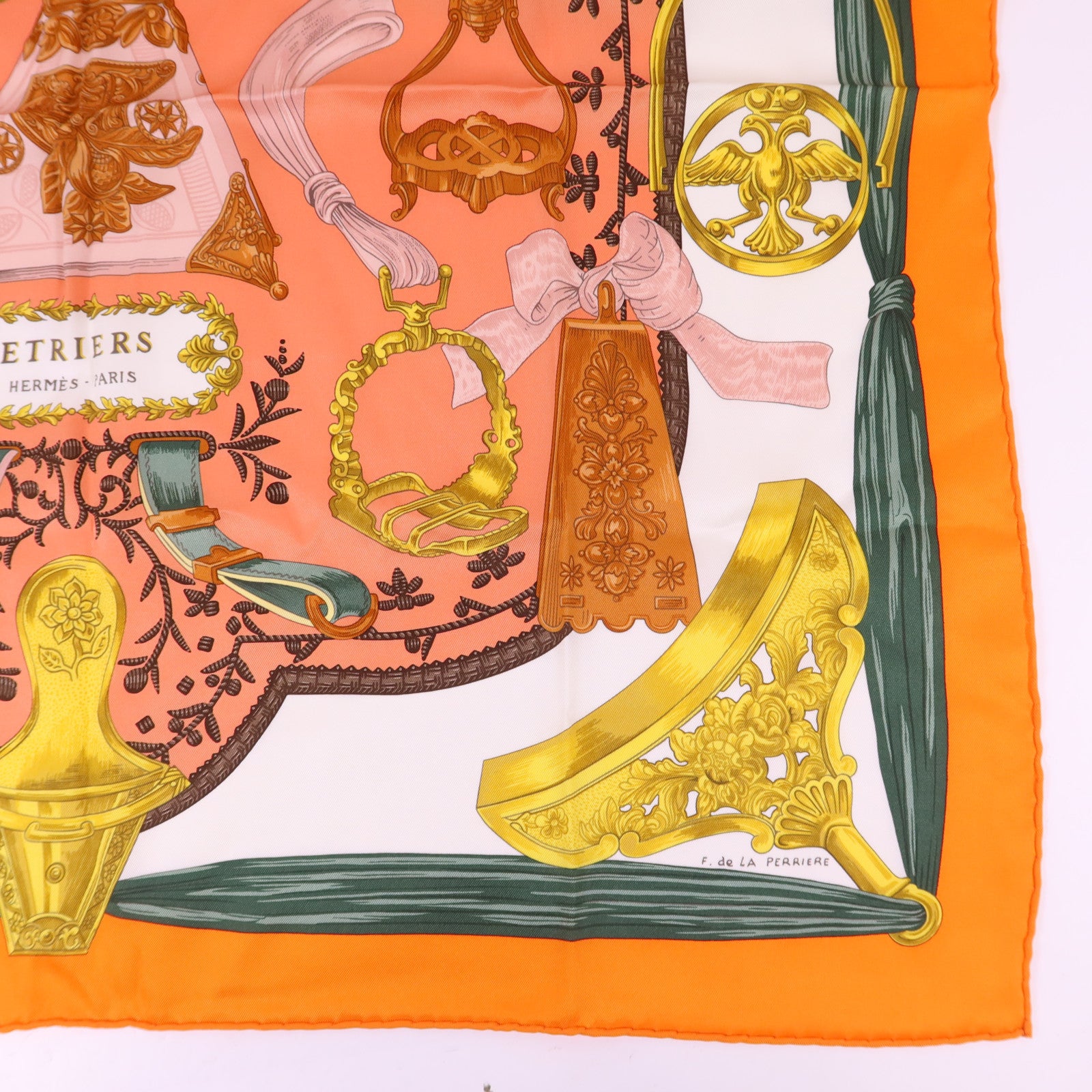 HERMES 絲質Scarf 65x65絲巾