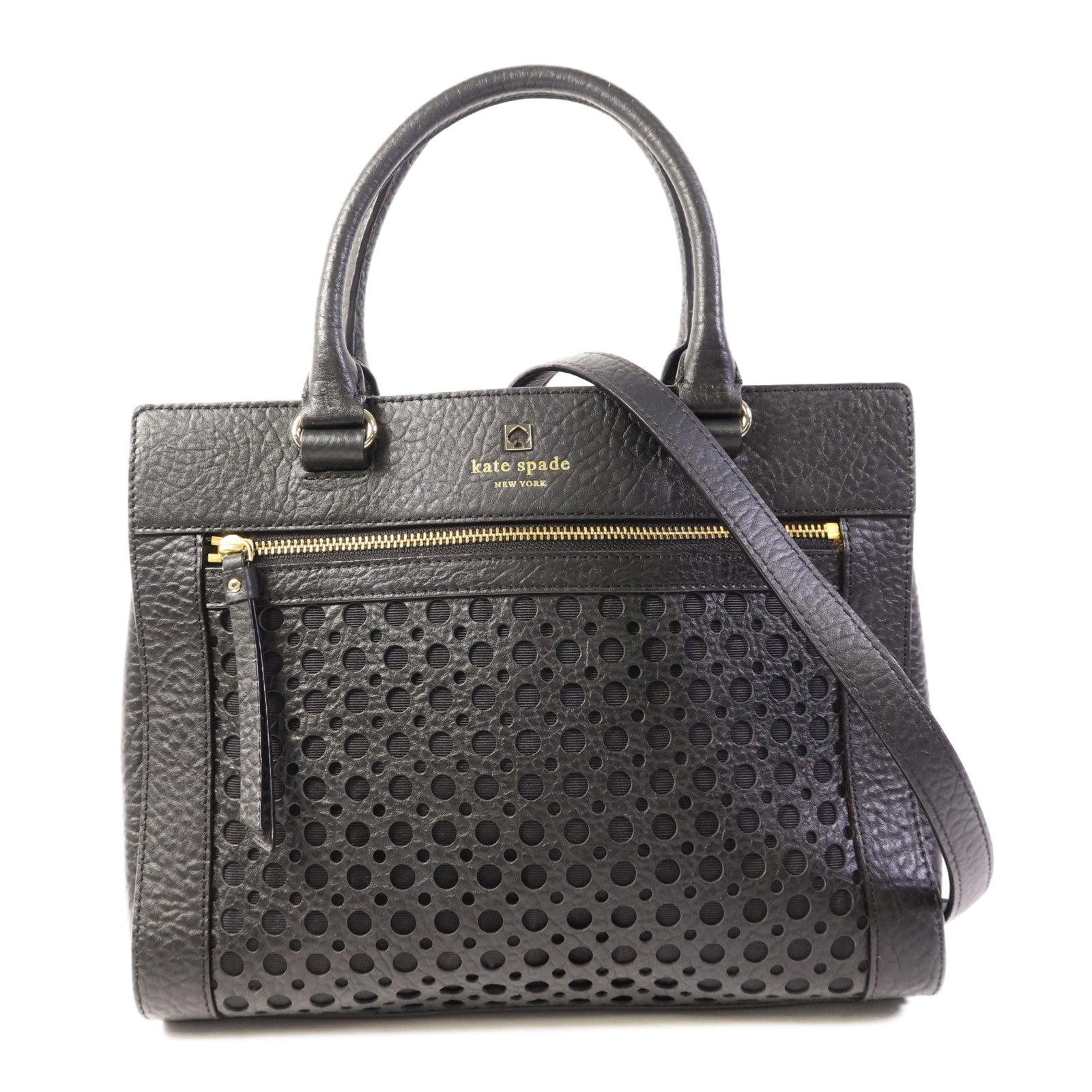 Kate Spade 皮革Perri Lane金扣手挽肩背兩用袋