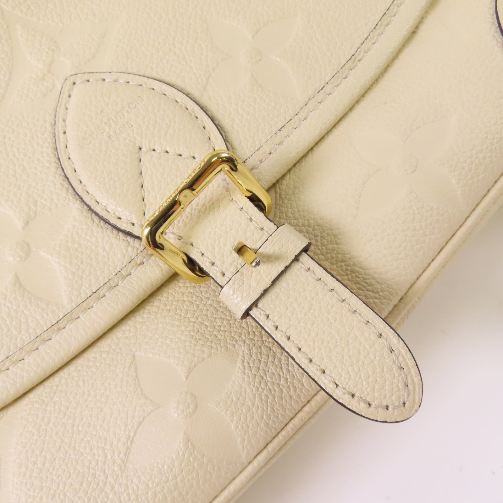 LOUIS VUITTON Monogram Empreinte Diane金扣手挽肩背兩用袋