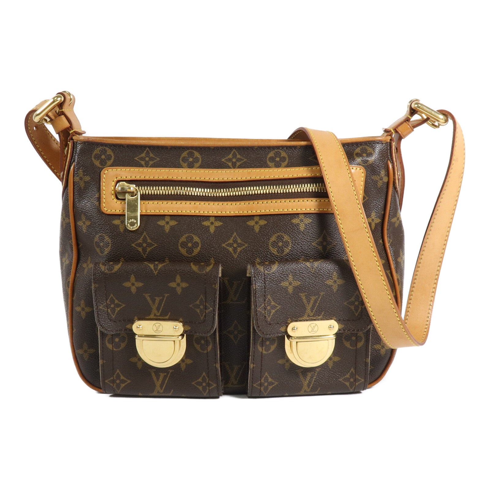 LOUIS VUITTON Monogram Hudson GM肩背袋