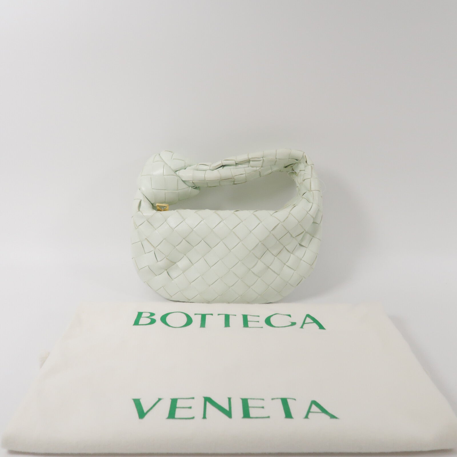BOTTEGA VENETA 羊皮皮革Mini Jodie手挽袋