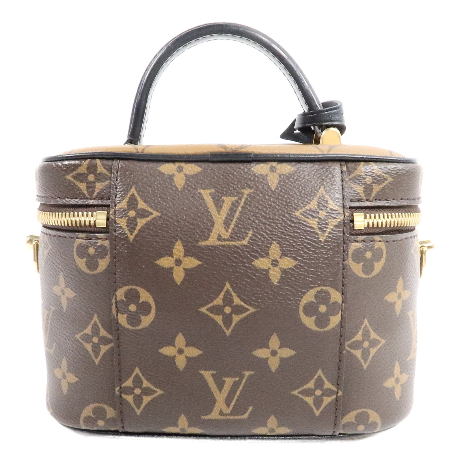LOUIS VUITTON Monogram Reverse Vanity PM手挽肩背兩用袋