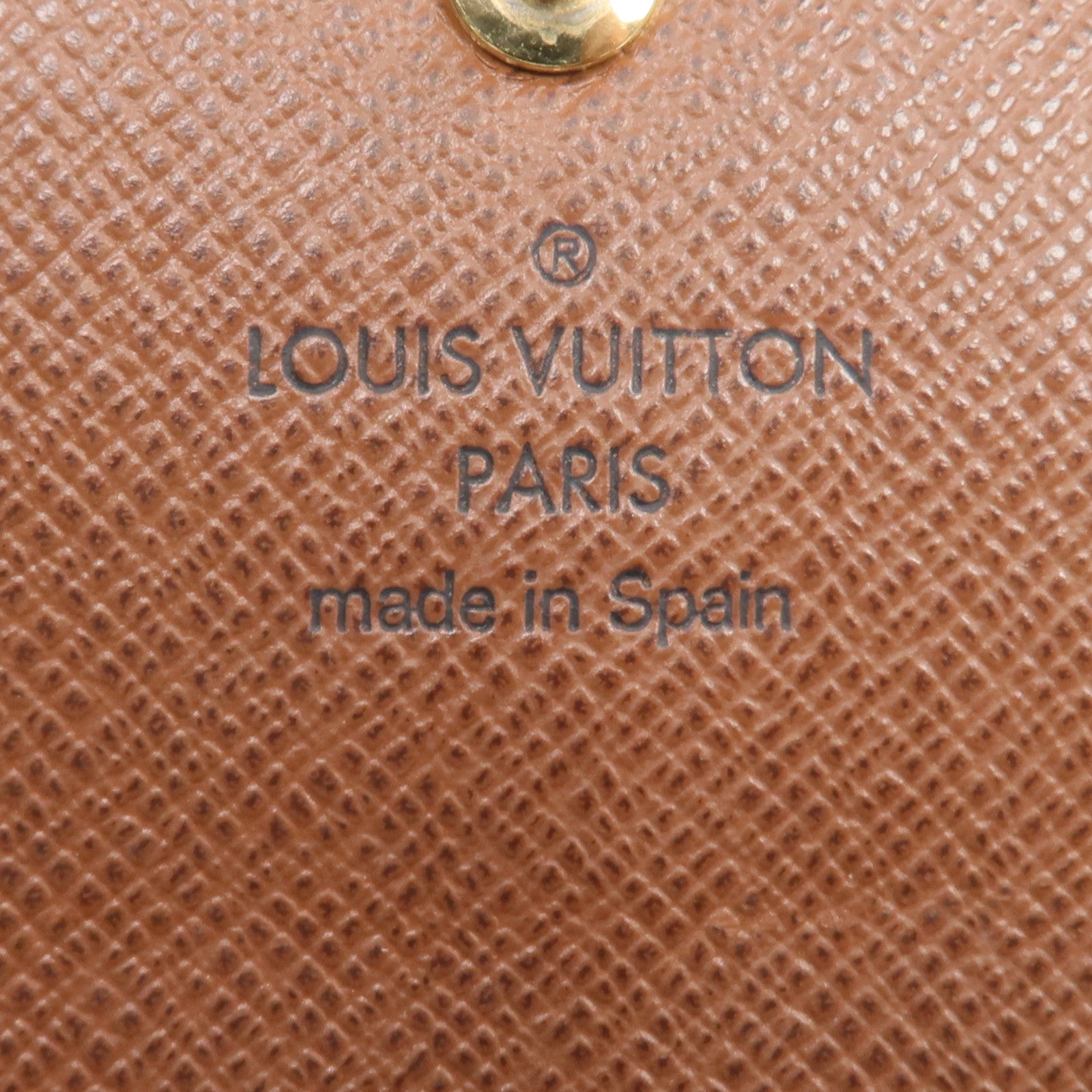 LOUIS VUITTON Monogram Sarah Wallet金扣長錢包