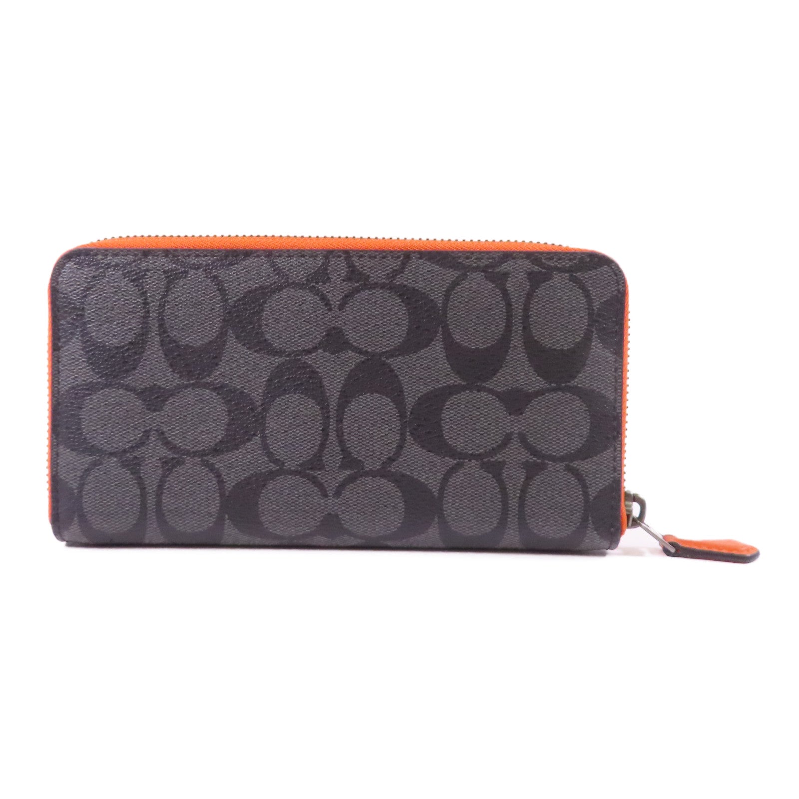 COACH 塗層帆布Zipper Long Wallet長錢包