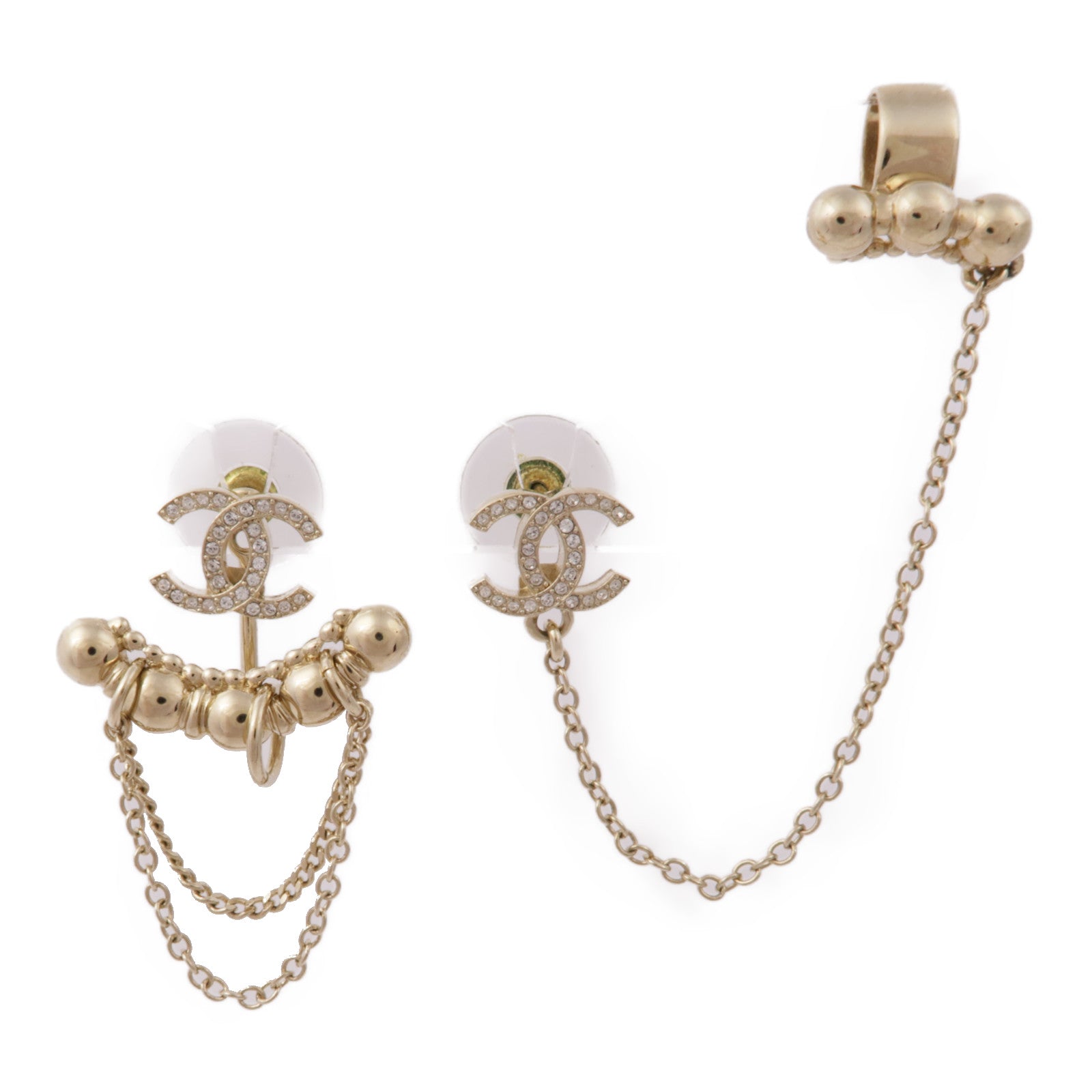 CHANEL 金屬 Earrings 耳環