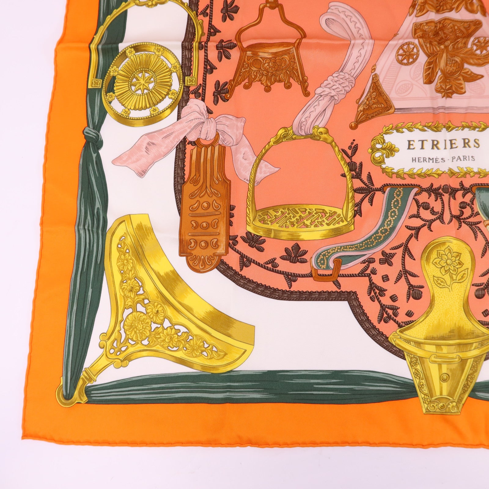 HERMES 絲質Scarf 65x65絲巾