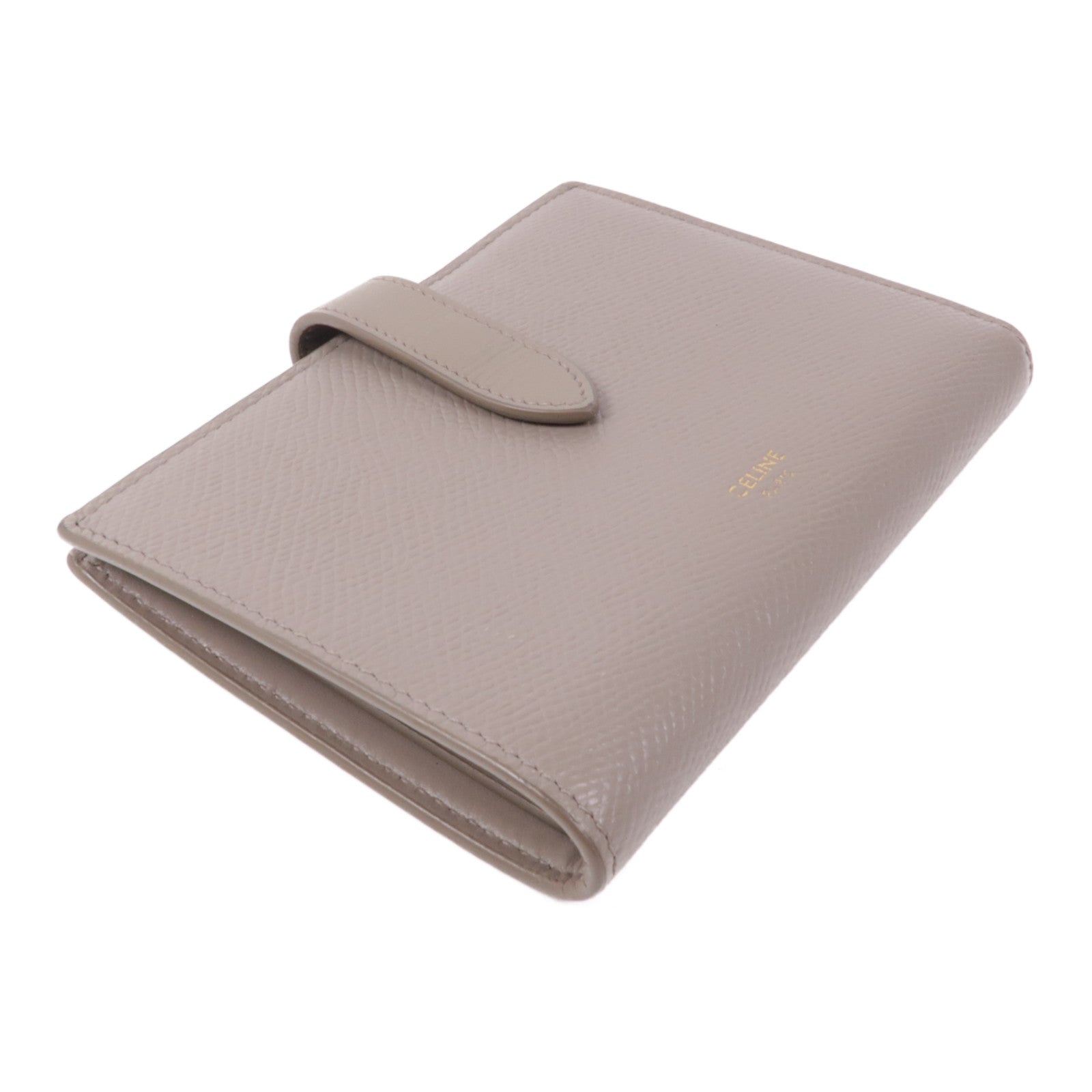 CELINE 牛皮皮革Wallet金扣錢包
