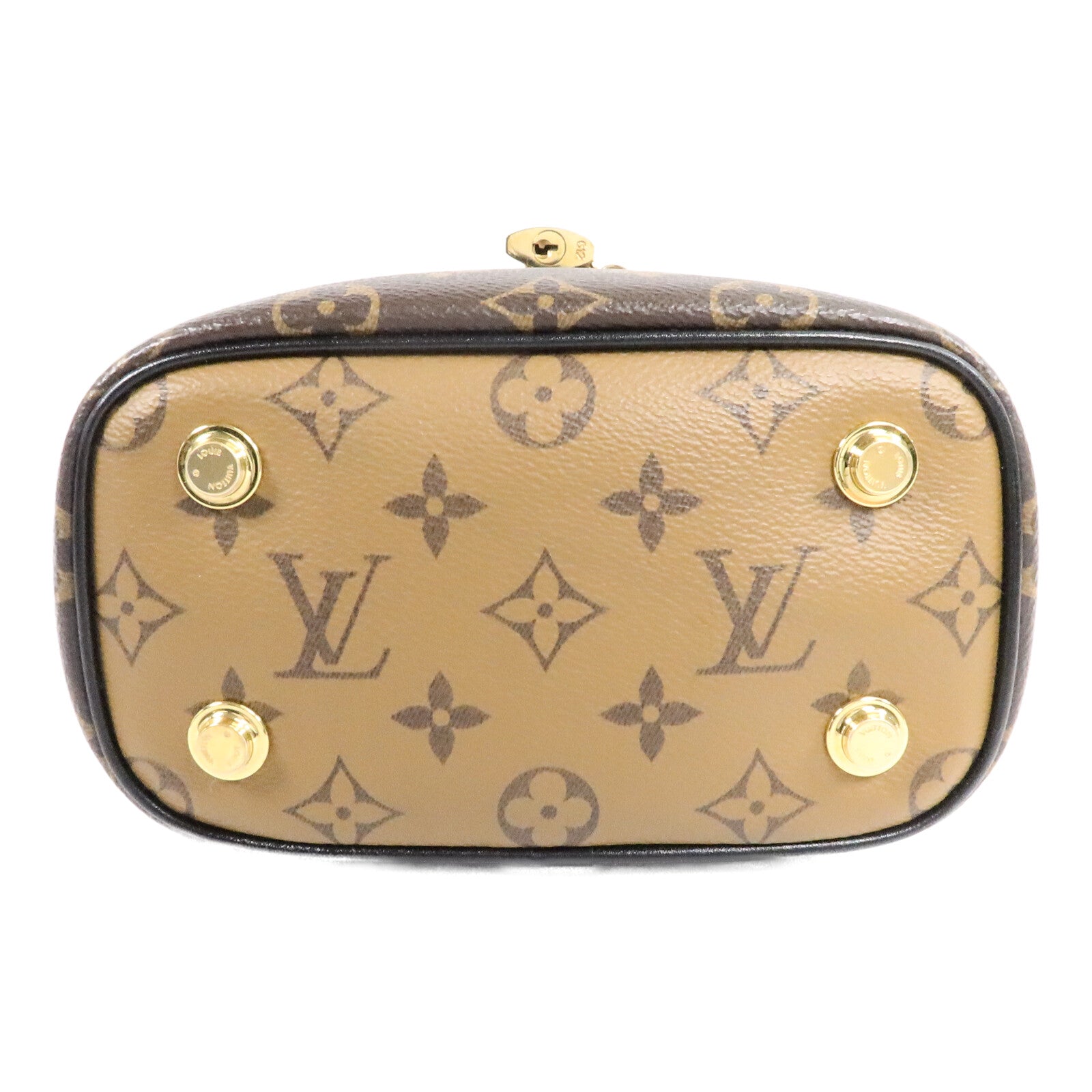 LOUIS VUITTON Monogram Reverse Vanity PM手挽肩背兩用袋