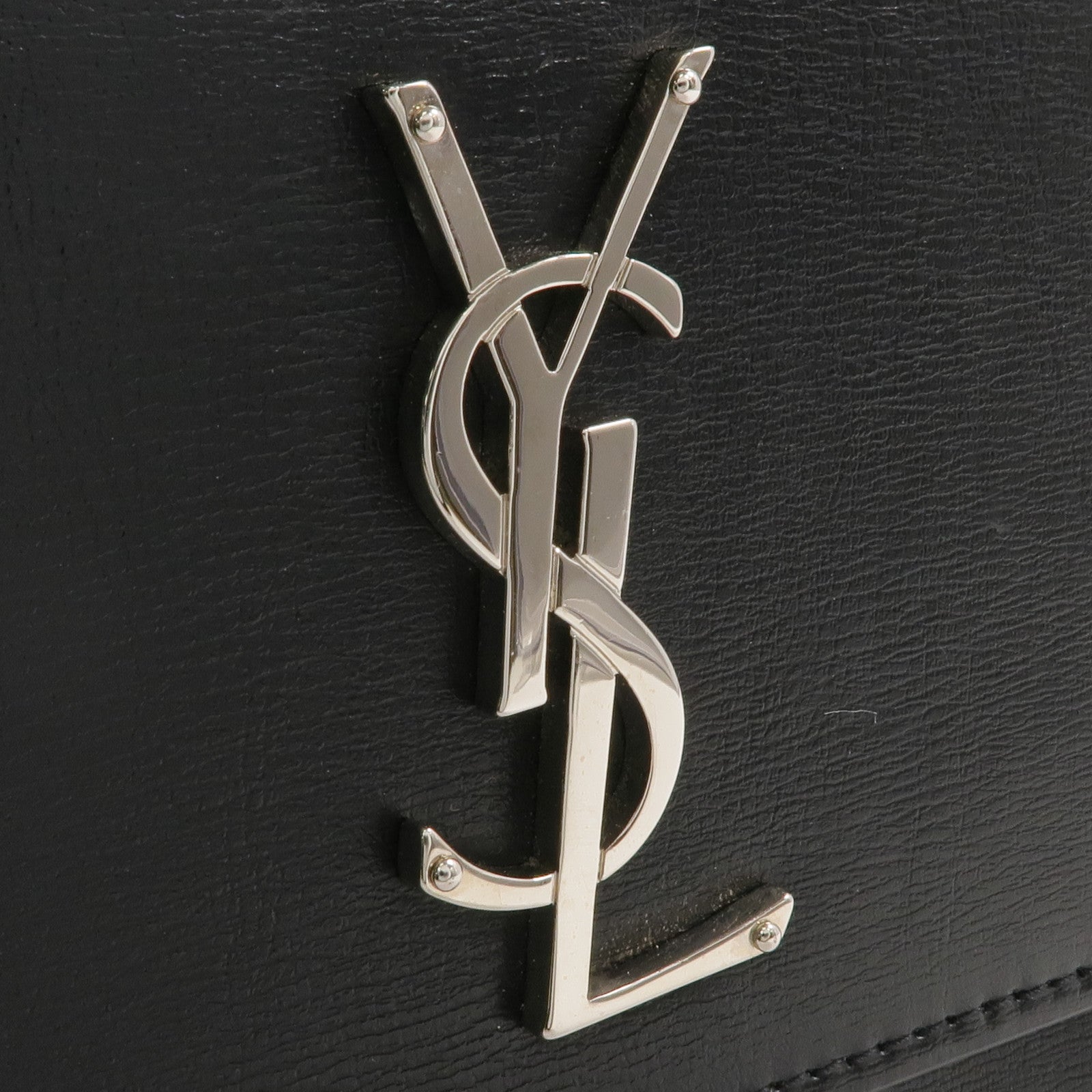 SAINT LAURENT 牛皮皮革Sunset Medium銀扣鏈帶肩背袋